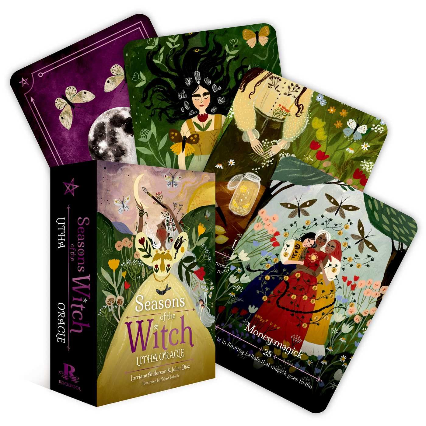 Rockpool Publishing Seasons of the Witch - Litha Oracle Cards 1
