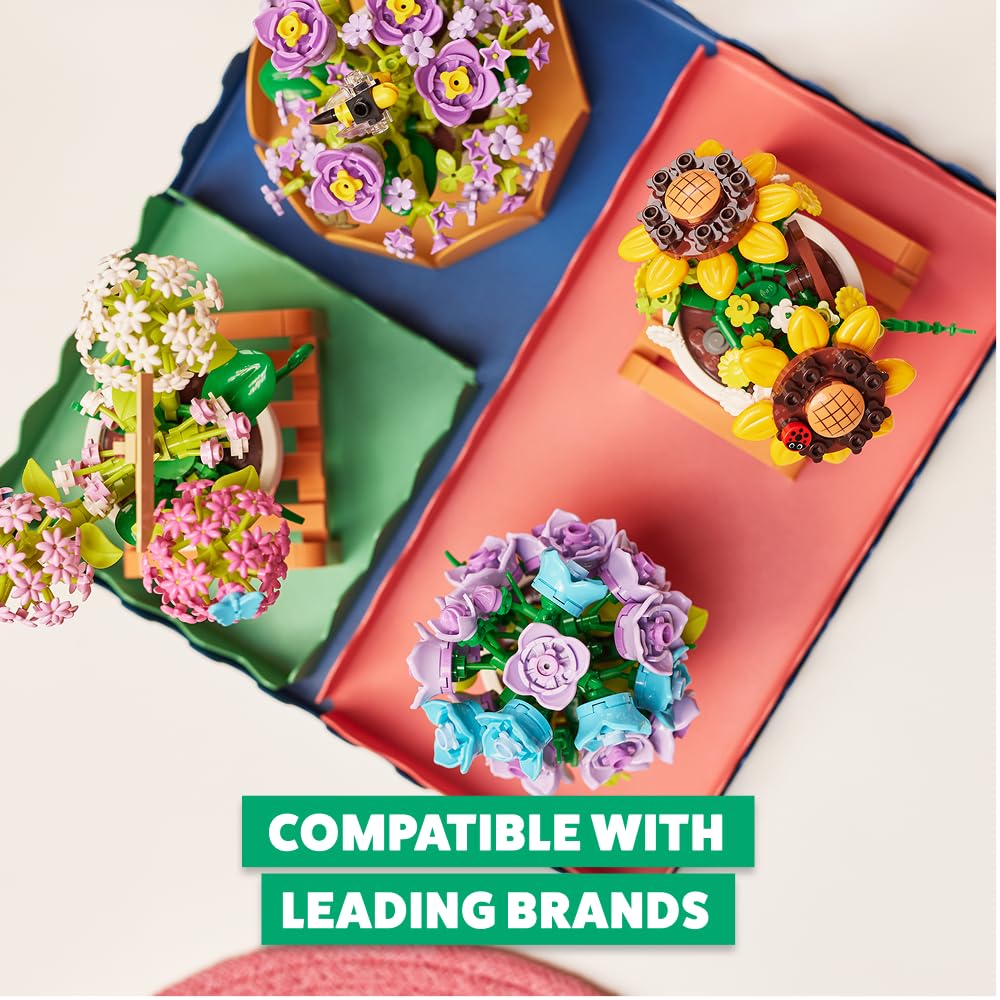 MAX Premium Garden Pot Plants Building Bricks - Gypsophila Paniculata (233 Pieces, 6 to Collect) 4