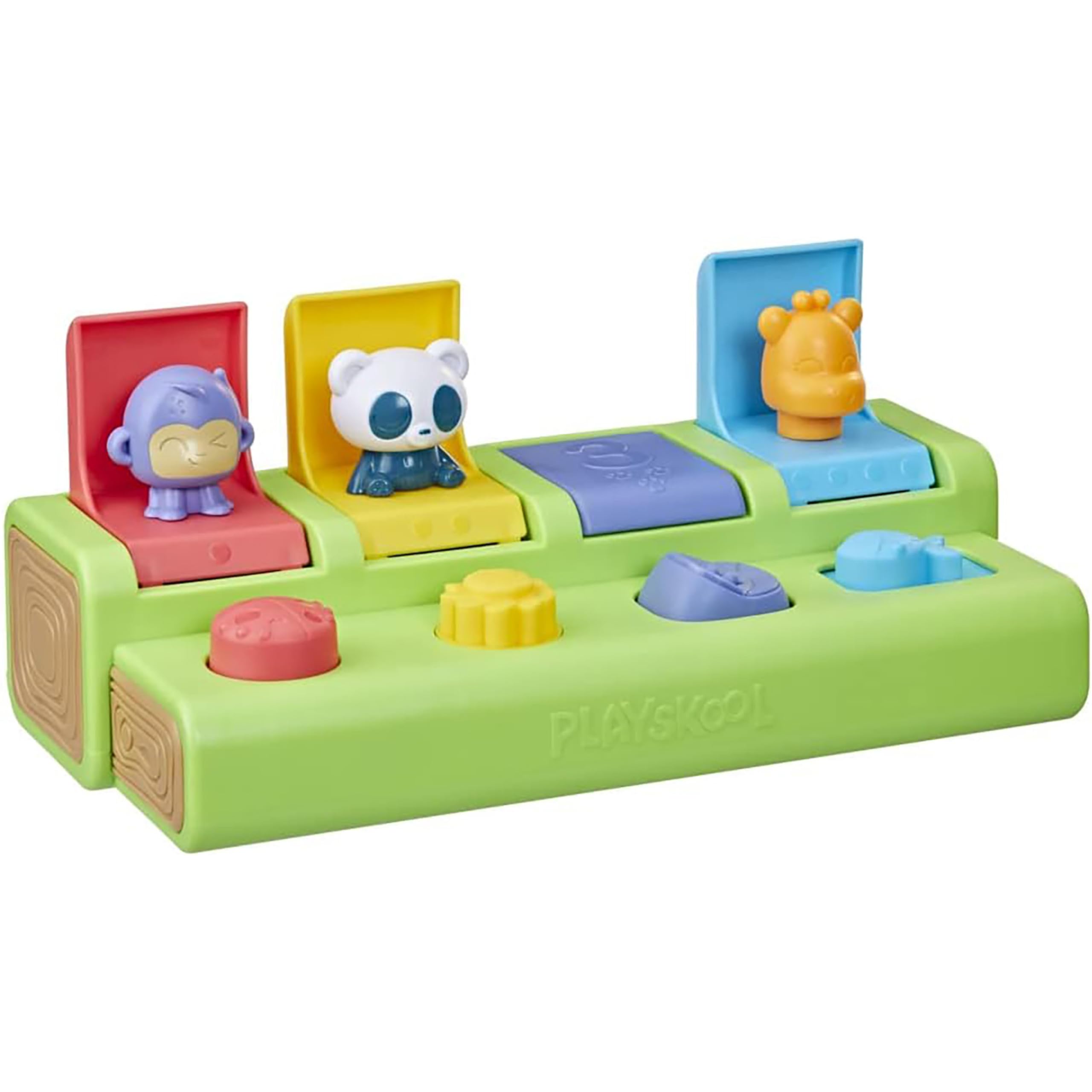 Playskool Busy Poppin’ Pals Pop-up Activity Toy for Babies and Toddlers Ages 9 Months+