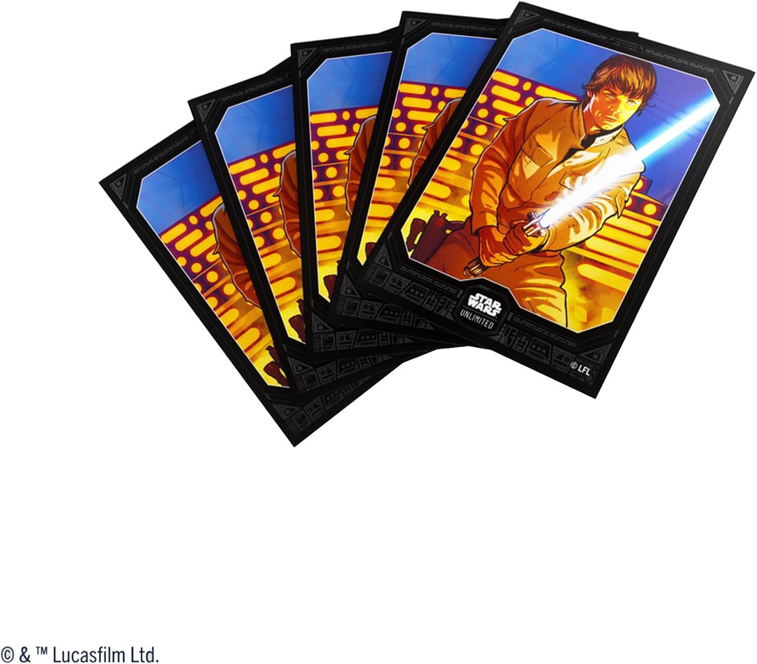 Gamegenic Star Wars Unlimited Double Sleeving Pack - Luke Skywalker Trading Card (GGS15034ML)