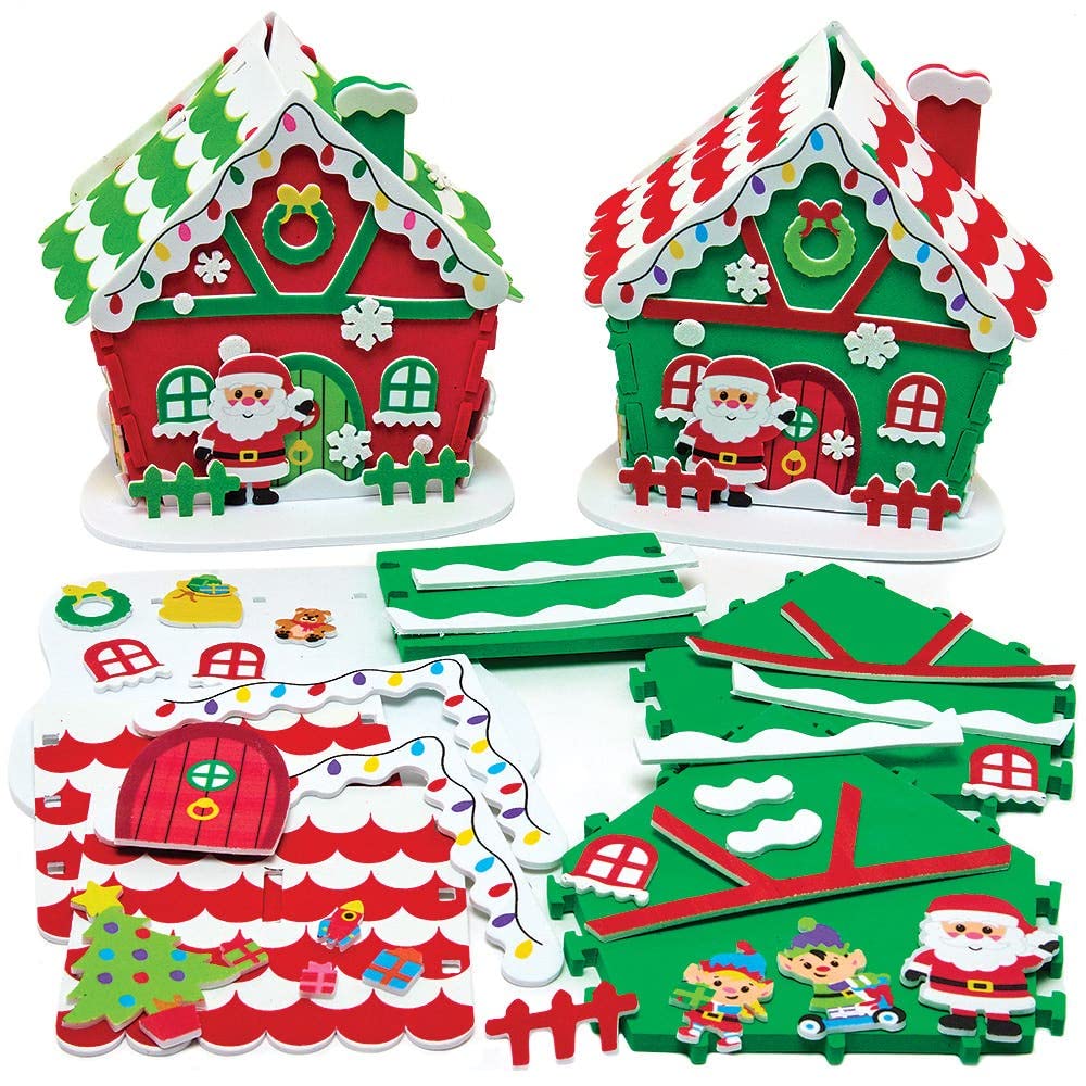 Baker Ross FX281 Santa's Workshop Craft Kit - Pack of 2 Christmas Decoration Kits 5