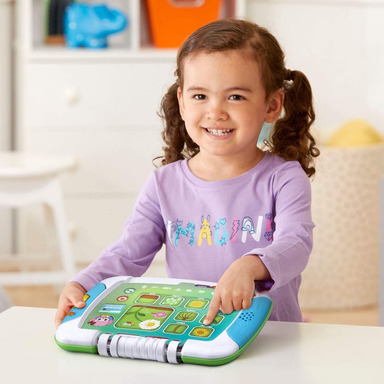 LeapFrog 2-in-1 Touch & Learn Tablet - Screen-Free Learning | Ages 2+ | Multicolor 3