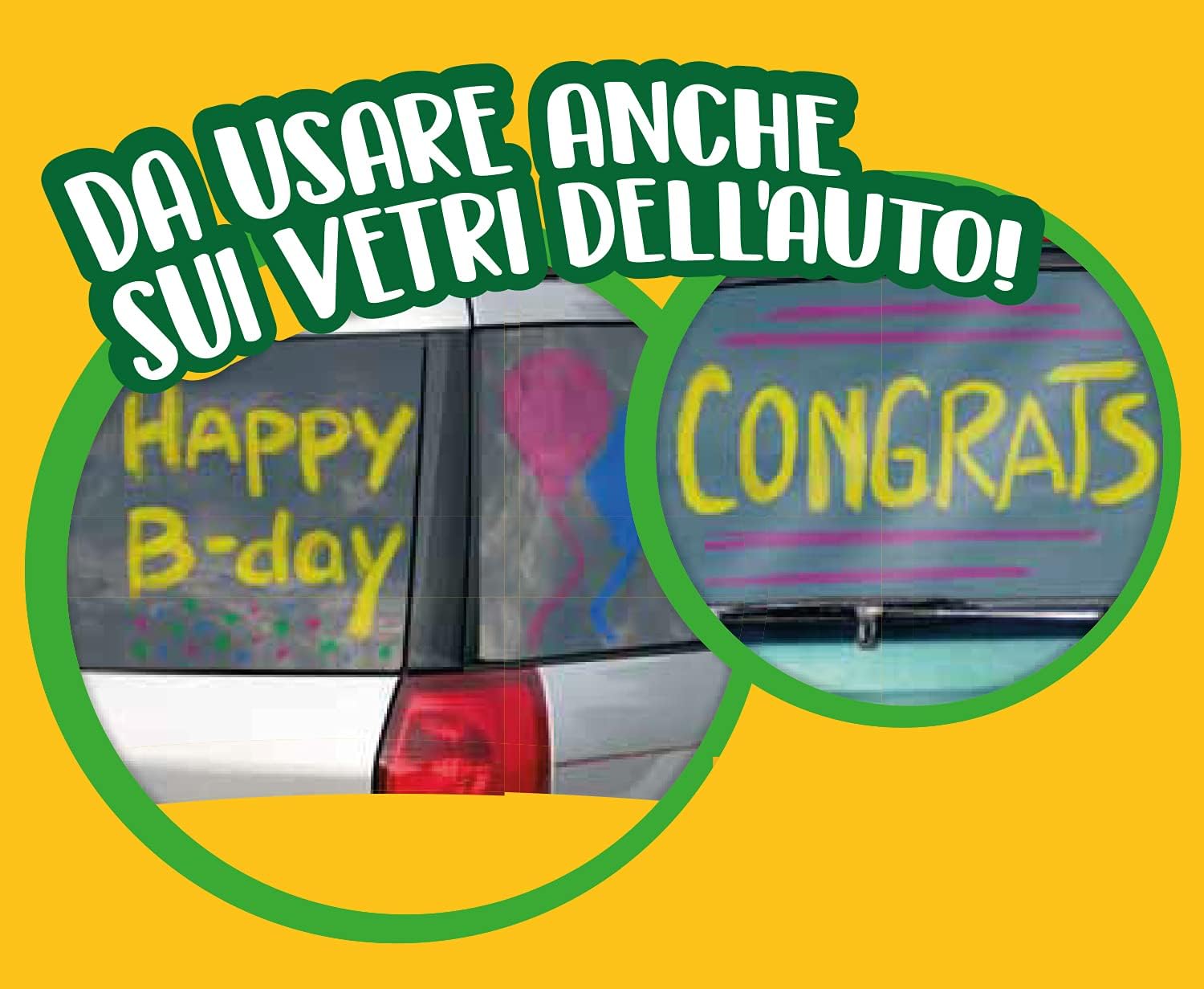 Crayola 58-8165 Window Markers - 8 Count Washable Window Art Set 5