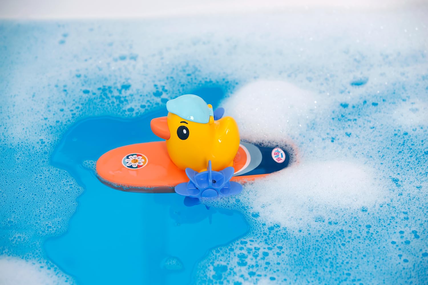 BABY born Splish Splash Surfing Berta - Interactive Bath Toy for Kids 1+ 9