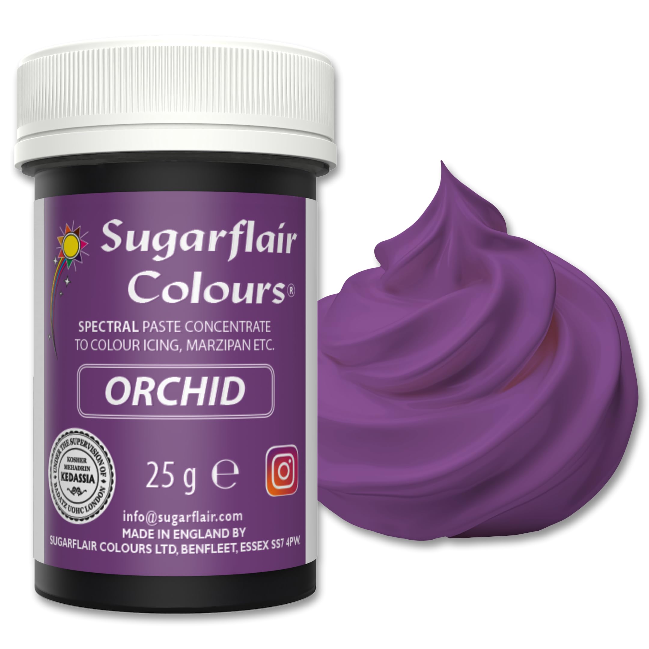 Sugarflair - Spectral Orchid Lebensmittelfarbpaste (25g) 6