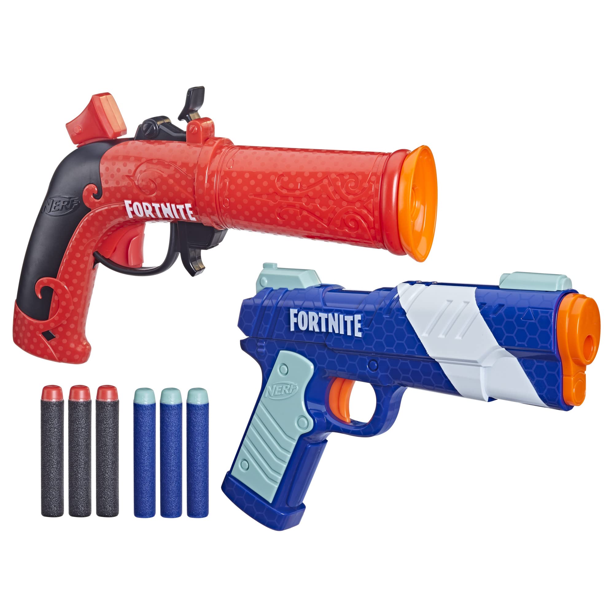 Nerf Fortnite Dual Pack - 2 Blasters & 6 Elite Darts for Outdoor Play 5