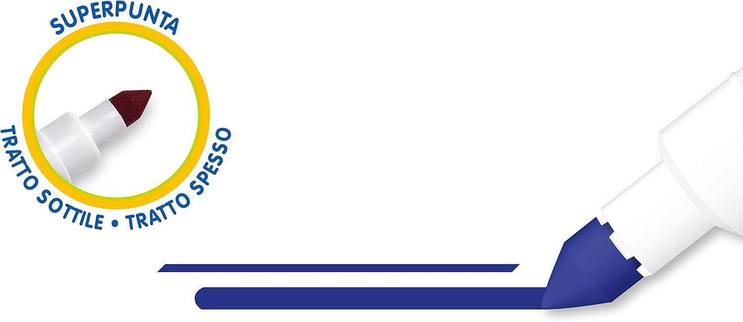 Crayola 50 Washable Super Tip Markers - Arts & Crafts for Kids 3+