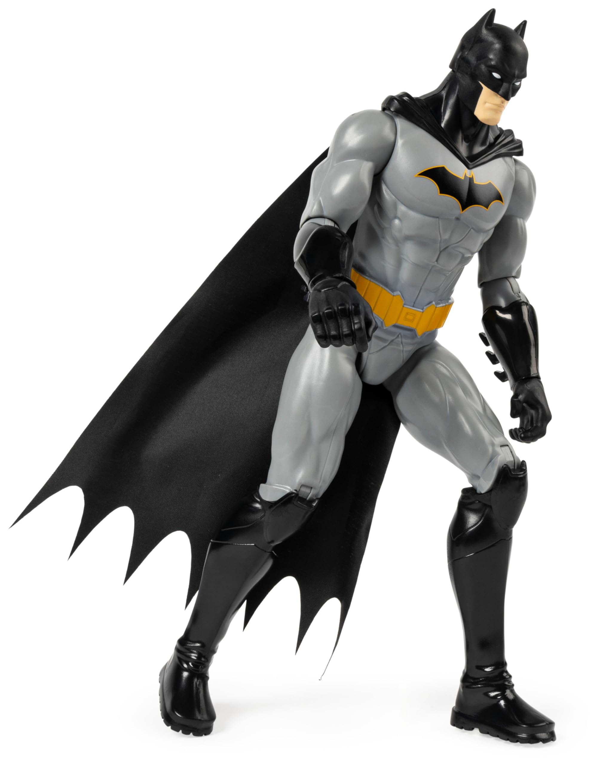 DC Comics 12-Inch Rebirth Batman Action Figure - 11 Points of Articulation, Cloth Cape