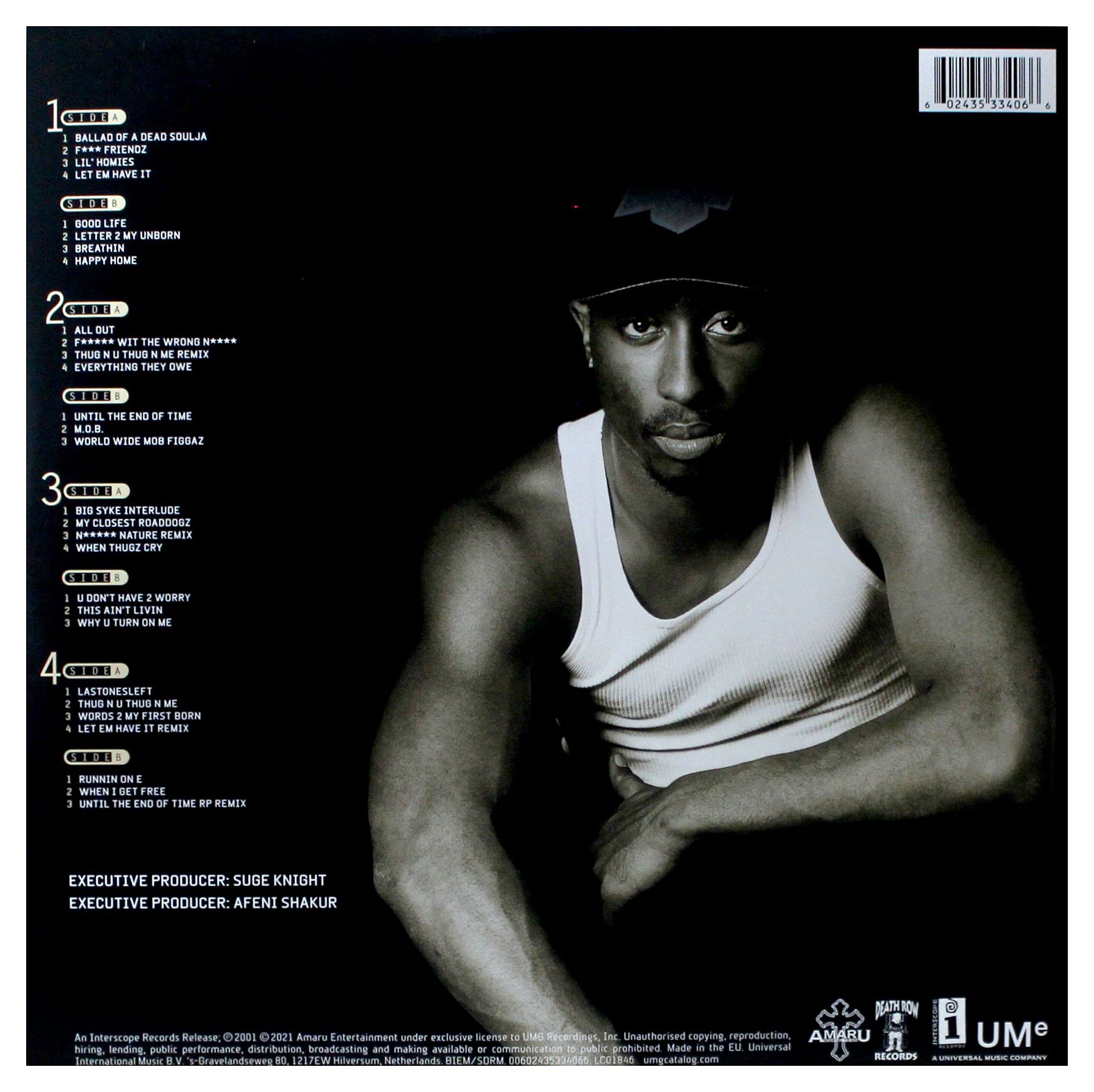 2Pac - Until the End of Time [VINYL] 180g 4LP 20th Anniversary Reissue 3