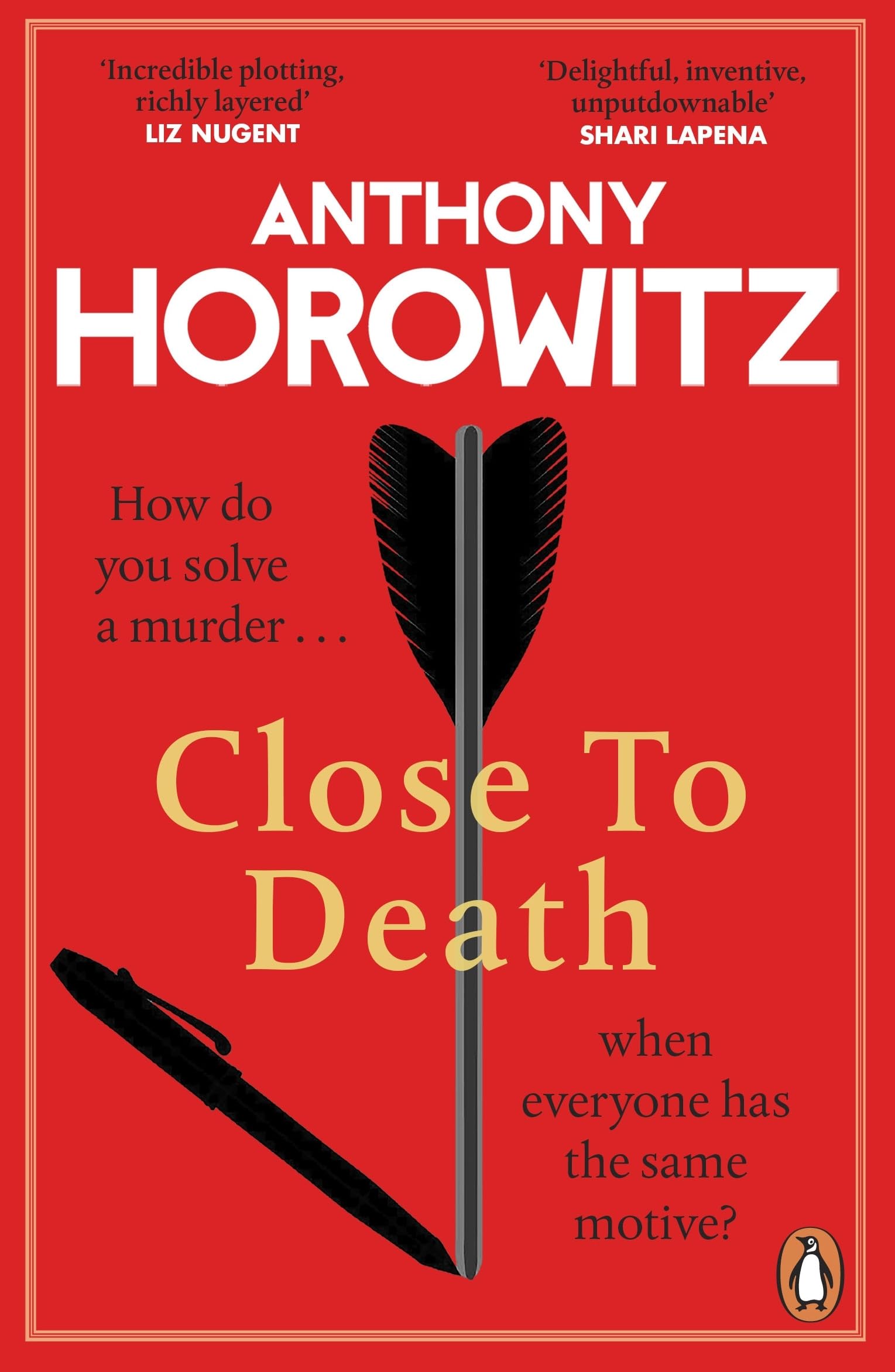 Penguin Close to Death: A Mind-Bending Murder Mystery by Anthony Horowitz