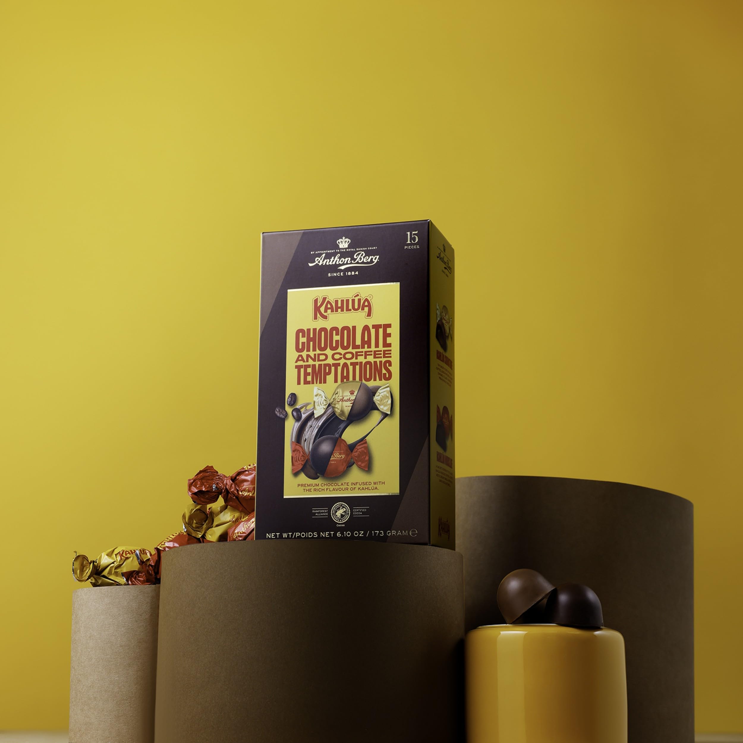 Anthon Berg Kahlua Gift Box - 15 Chocolate & Coffee Liqueur Infused Pralines 10