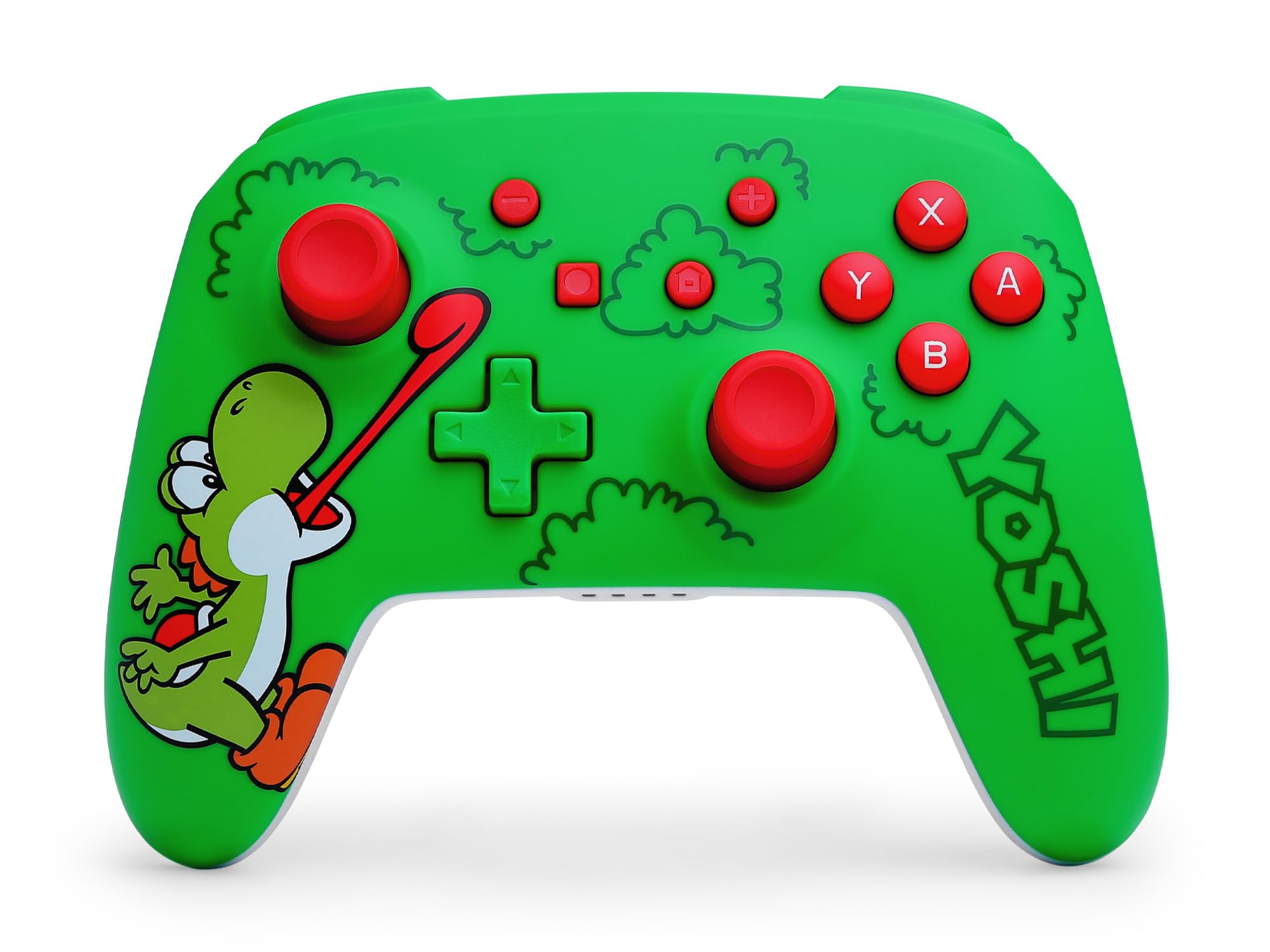 PowerA Wireless Controller for Nintendo Switch - Hungry Yoshi, Officially Licensed for Switch, Switch OLED, and Switch Lite 10