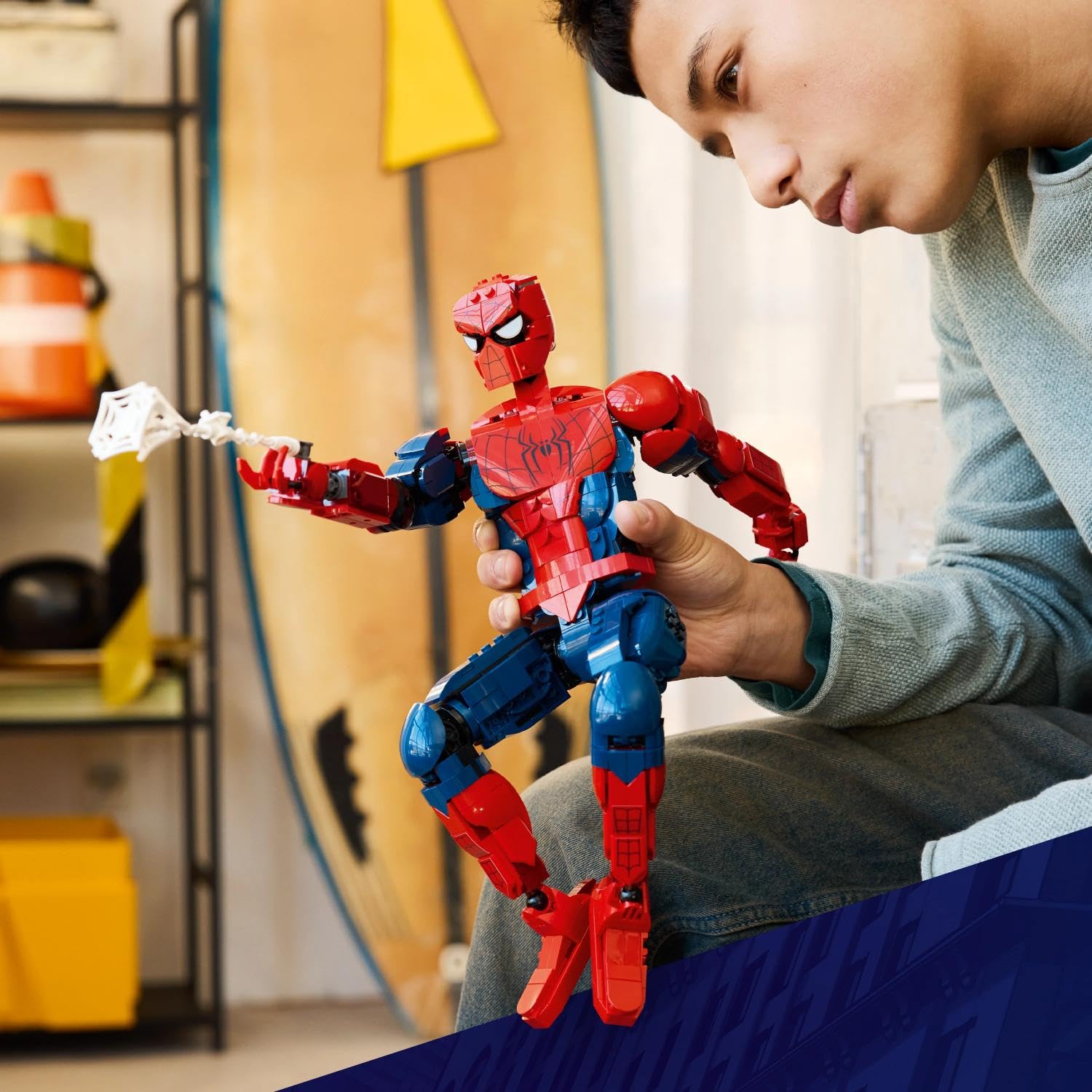 LEGO Marvel Spider-Man Hero Figure Building Set - Highly Articulated | 12+ Years | 2026 Release