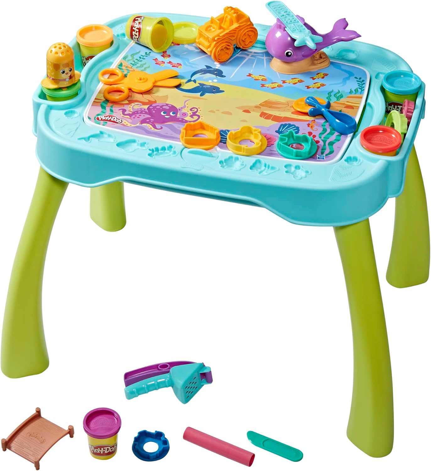 Play-Doh F6927 1st Creative Table - Reversible Arts & Crafts Center for Kids 3+ 3