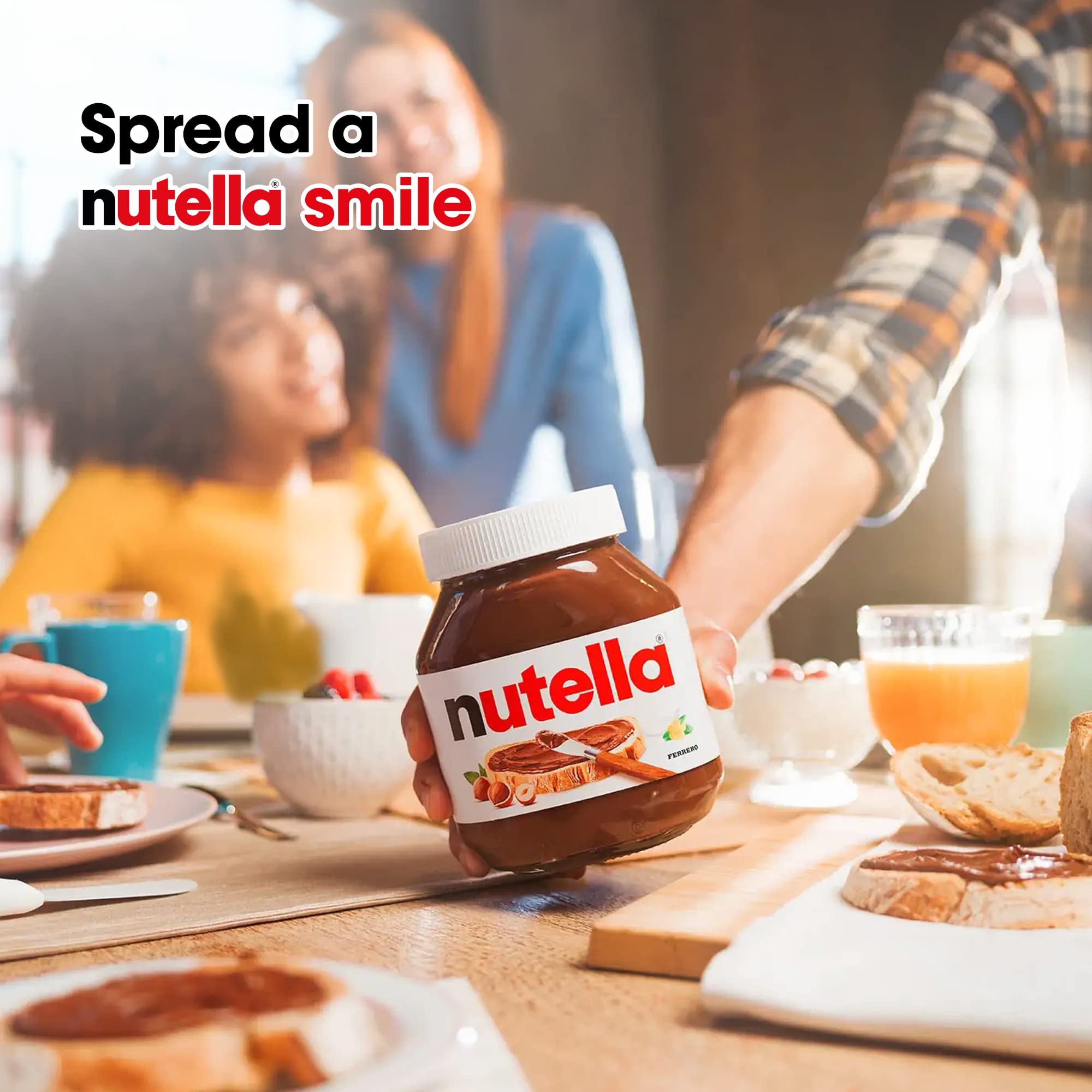 Nutella Hazelnut Chocolate Spread 200g - Breakfast & Snack Topping 16