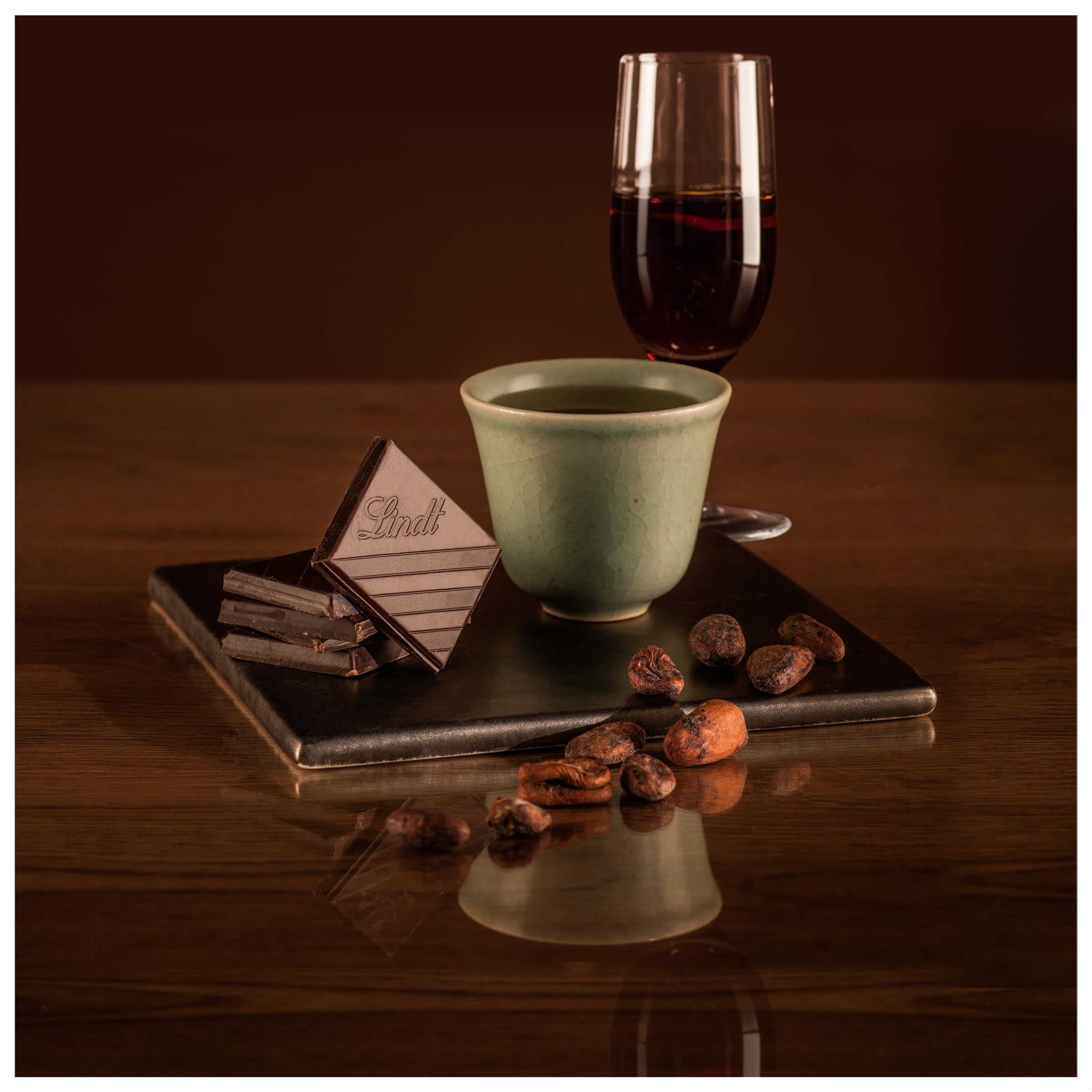 Lindt Excellence Dunkle karamellisierte Haselnuss-Schokolade, 100 g