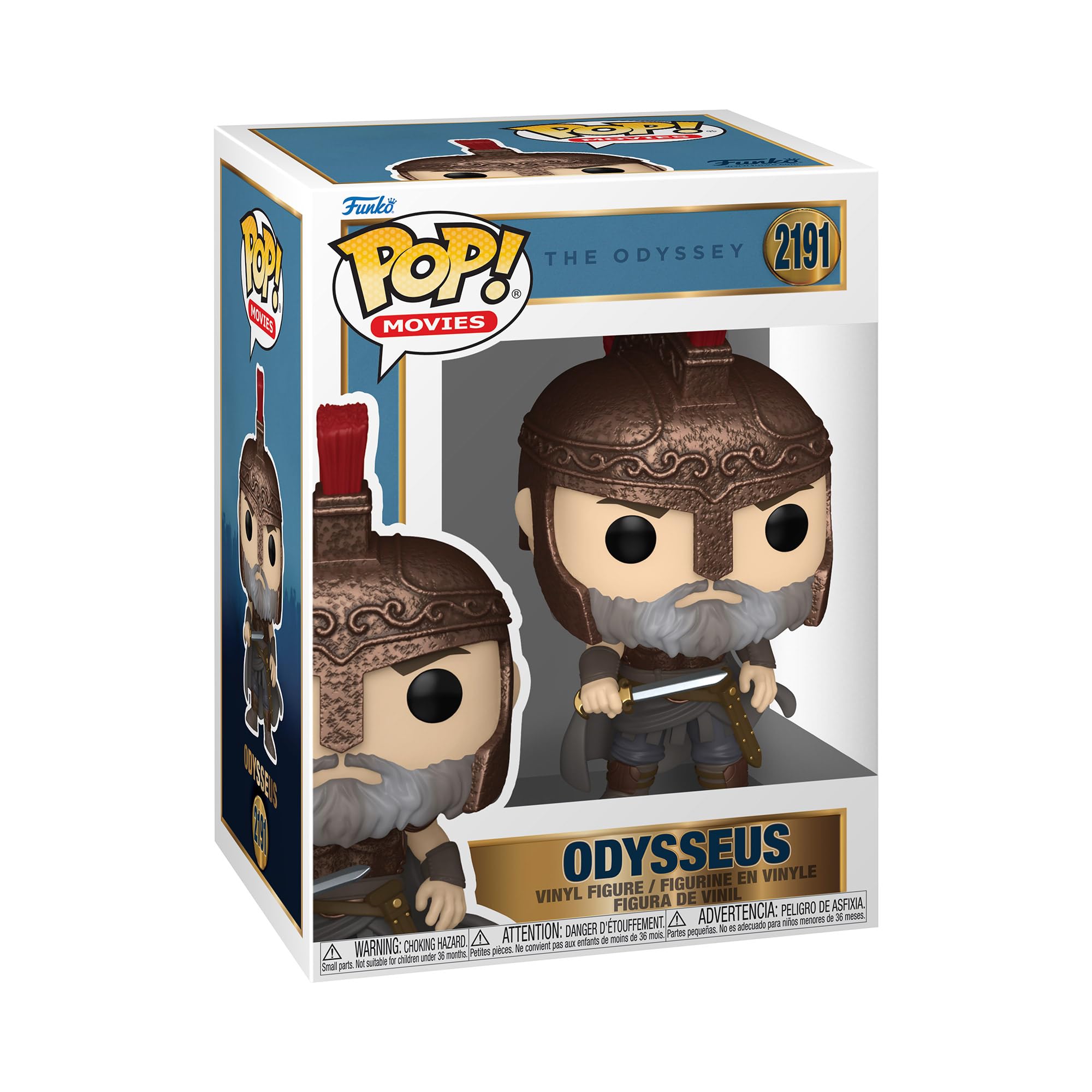 Funko Pop! Movies: The Odyssey - Odysseus Collectible Vinyl Figure