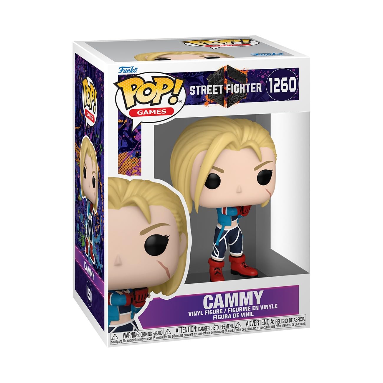 Funko POP! Games: Street Fighter 6 - Cammy Vinyl Figure | 3.75 inches Tall | Ages 3+ 1