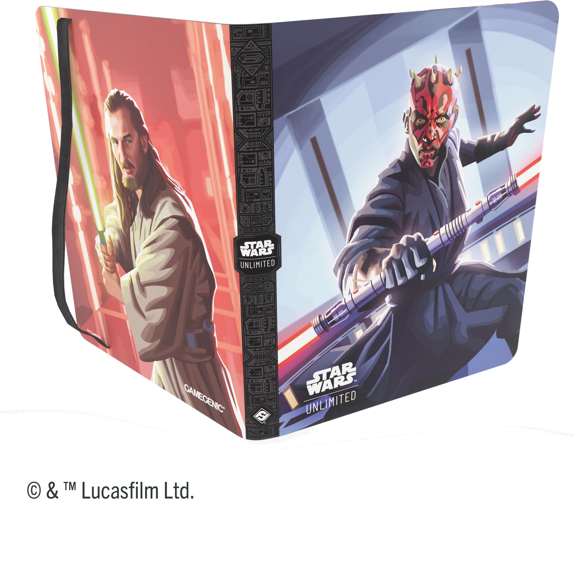 Gamegenic Star Wars: Unlimited 18-Pocket Album Set - Qui-Gon Jinn & Darth 4