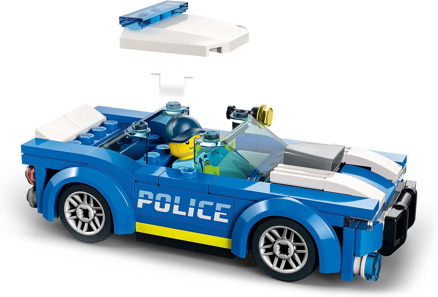 LEGO City Police Car 60312 Building Set with Officer Minifigure - Ages 5+ 4