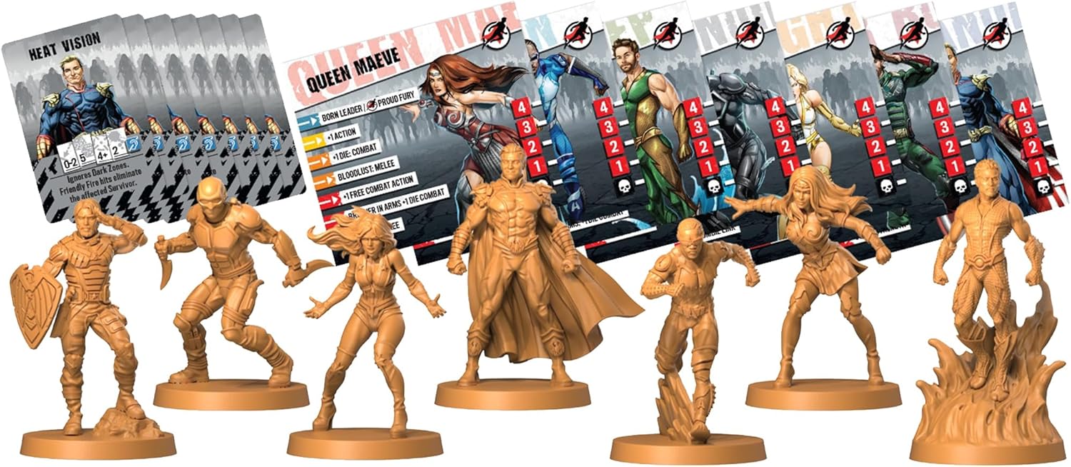 CMON Zombicide The Boys Character Pack #1 – Überlebende von The Seven für das Zombie-Brettspiel 3