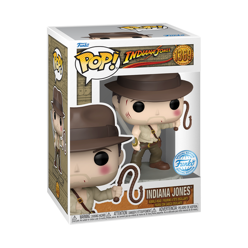 Indiana Jones (w/ Whip) Funko 71863 Pop! Vinyl #1369 (Yachew Exclusive)