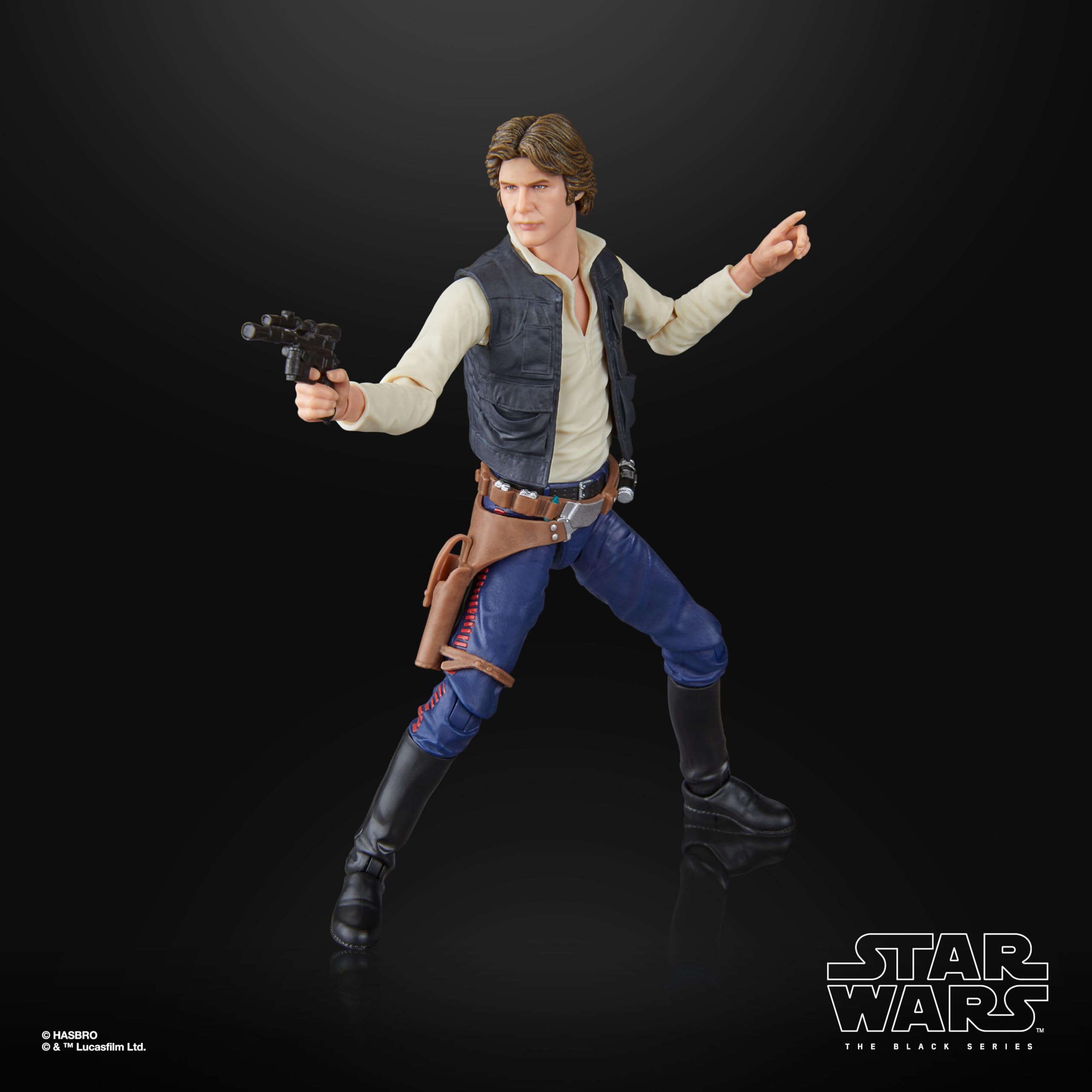 Star Wars The Black Series Han Solo - 15 cm Action Figure from A New Hope 3