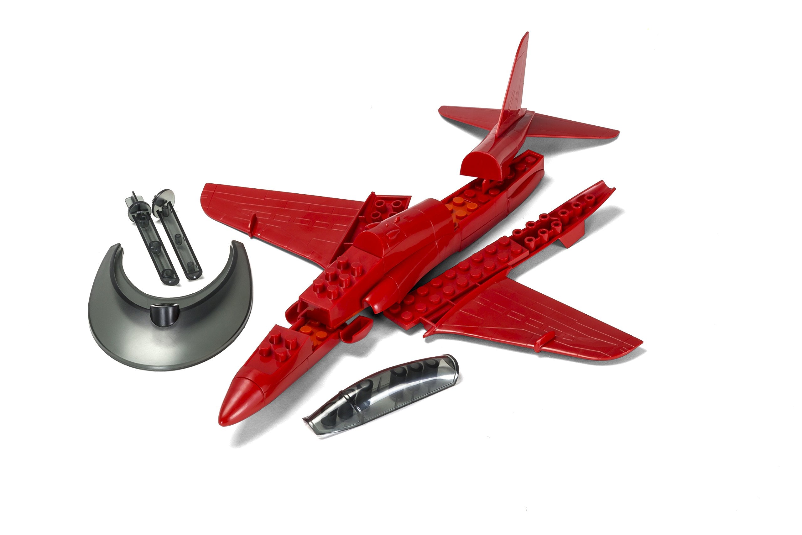 Airfix QUICKBUILD Red Arrows Hawk Model Kit J6018 - Snap-Together Aircraft Model for Kids 6+ 3