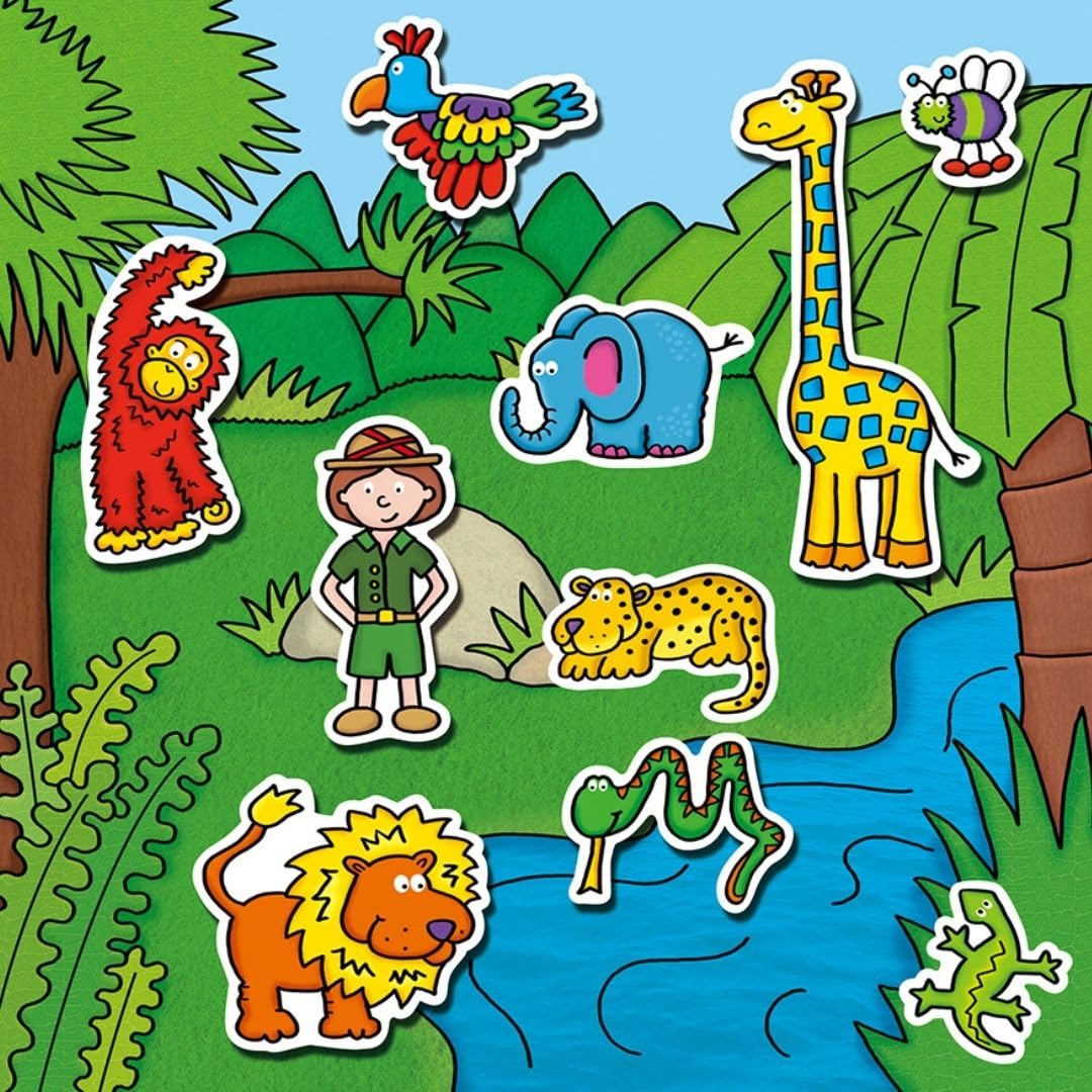 Galt First Sticker Pictures - Reusable Sticker Activity Kit with 6 Backgrounds & 100 Vinyl Stickers 10