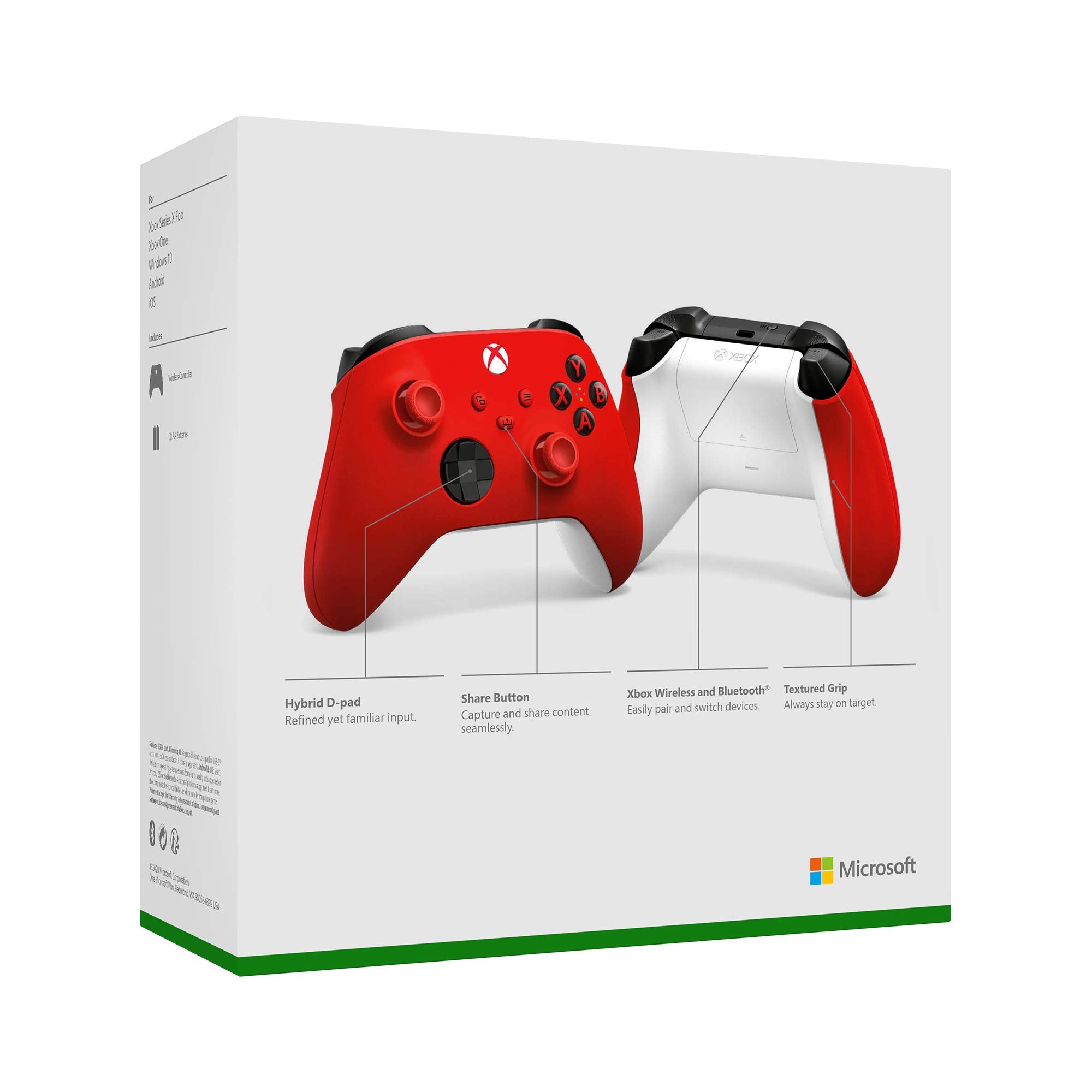 Xbox Wireless Controller – Pulse Red for Xbox Series X|S, Xbox One, Windows 4