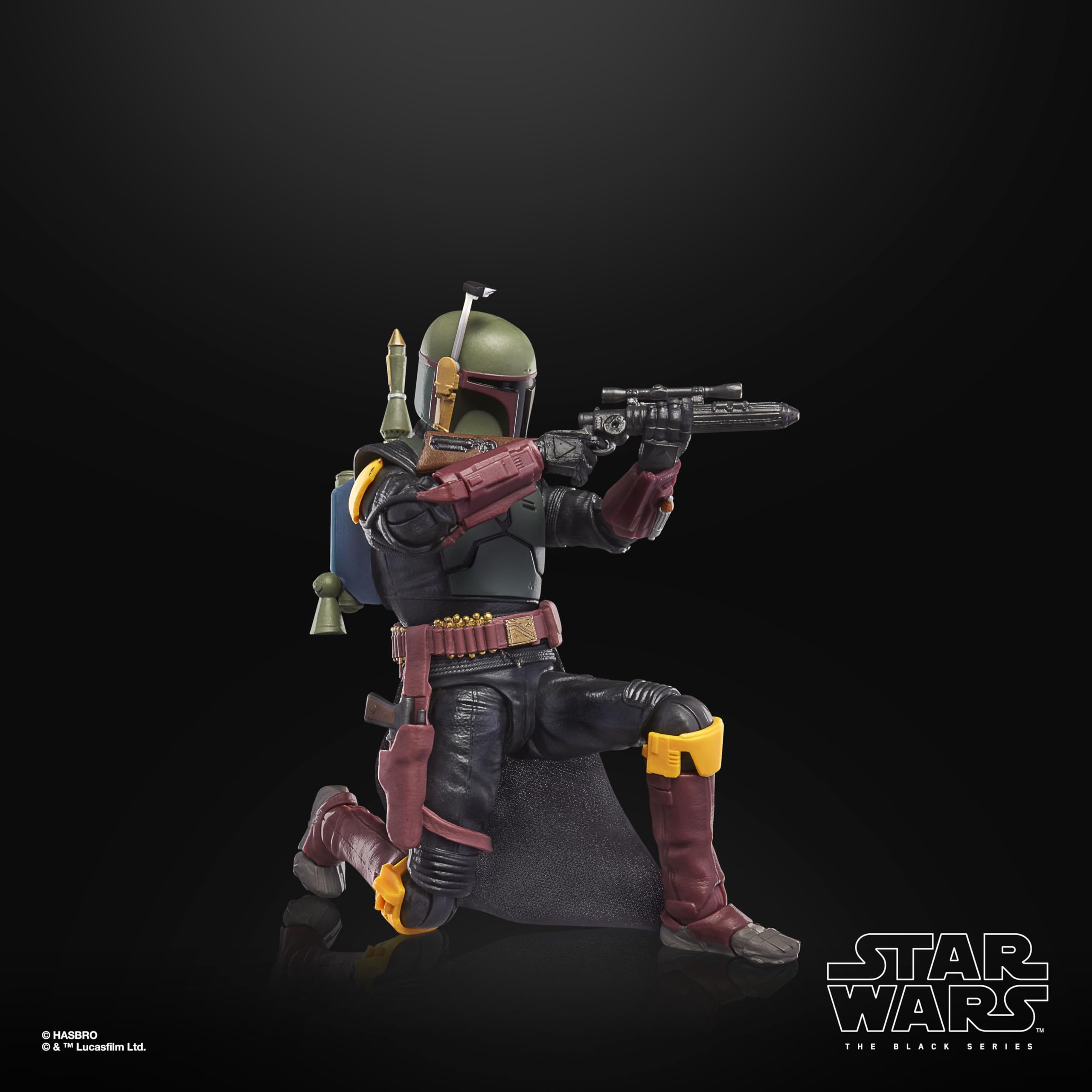 Star Wars The Black Series Boba Fett - The Book of Boba Fett Figure | 6 Inch | Hasbro 4