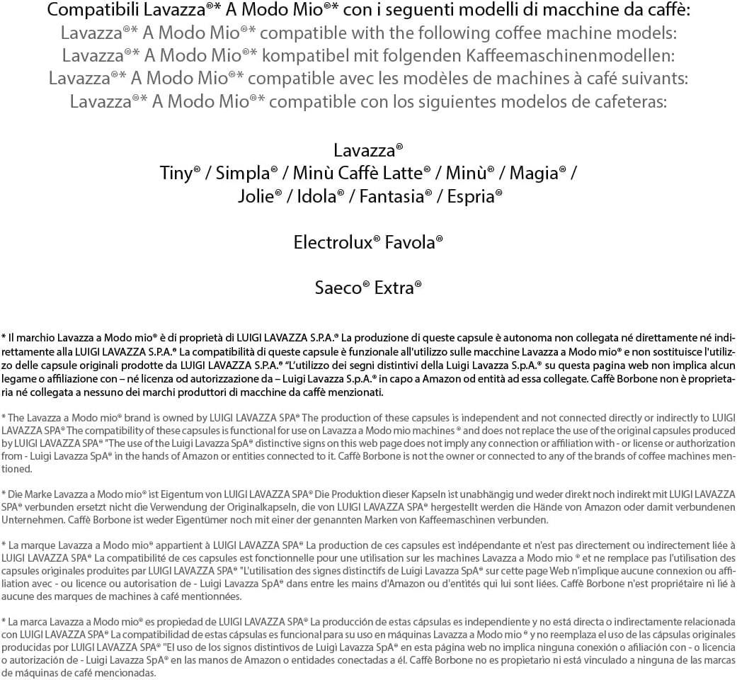 Caffè Borbone Don Carlo Red Coffee Blend - 100 Compostable Capsules 4