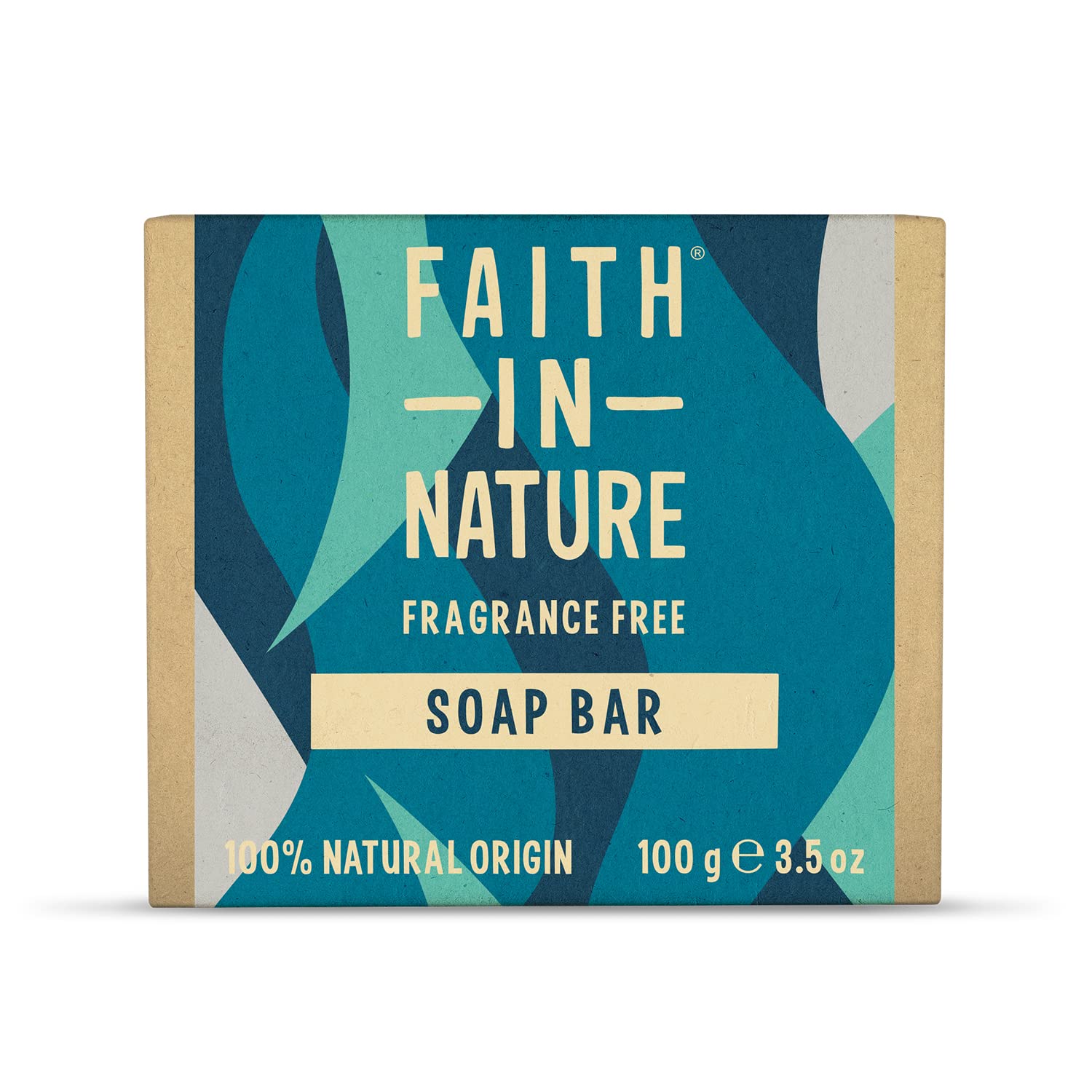 Faith in Nature - Fragrance Free Hand Soap Bar (100g)