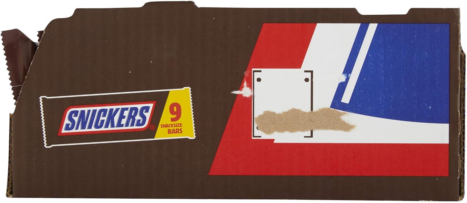 Snickers 9 Bars Pack 9x35.5g - Milk Chocolate with Nougat, Caramel & Roasted Peanuts 3