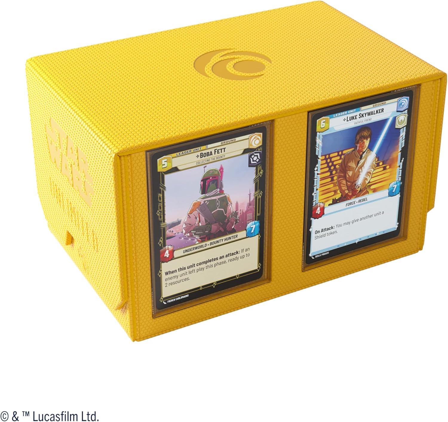 Gamegenic Star Wars Unlimited Double Deck Pod - Yellow