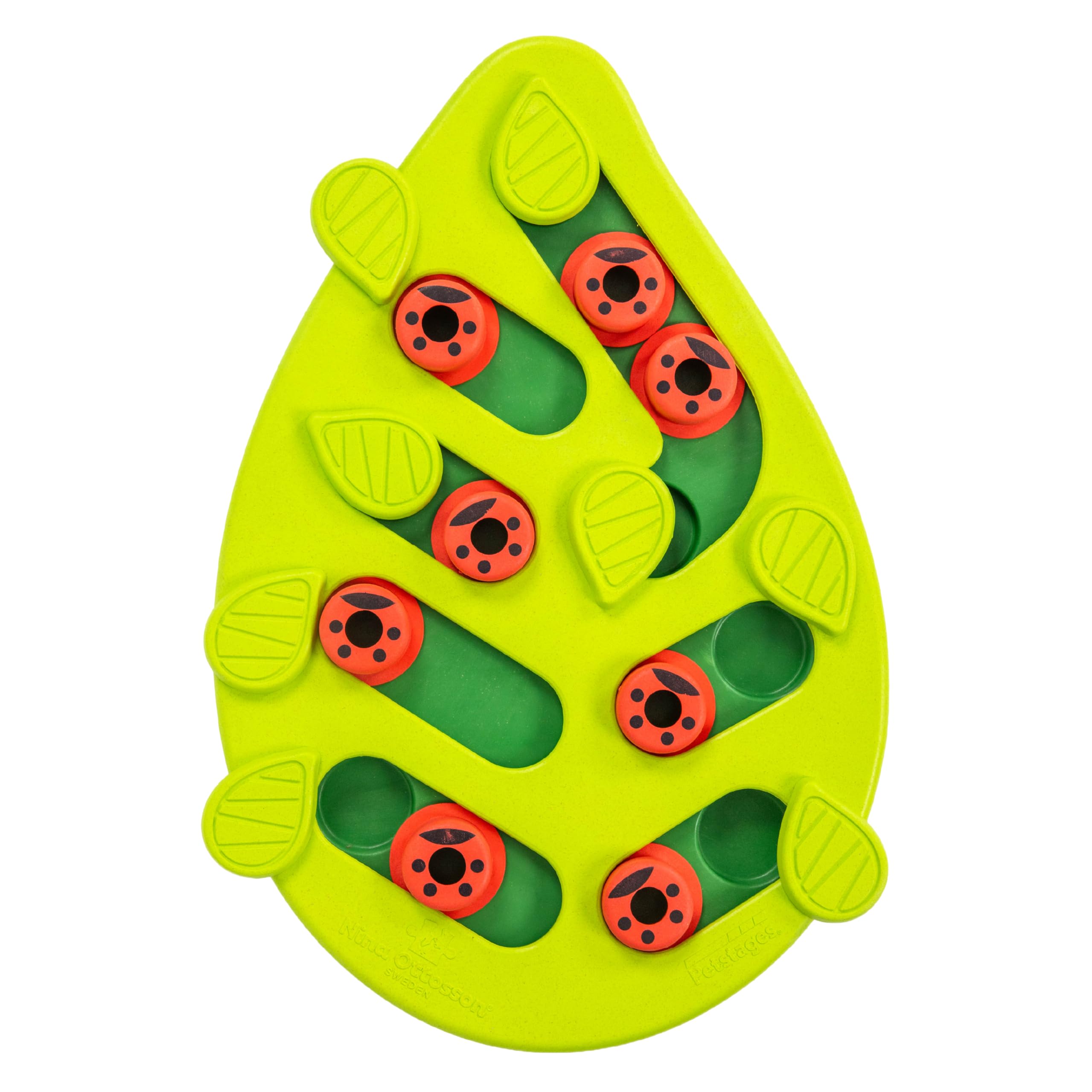 Catstages Nina Ottosson Buggin' Out Puzzle & Play - Interactive Cat Treat Dispenser | 16 Compartments