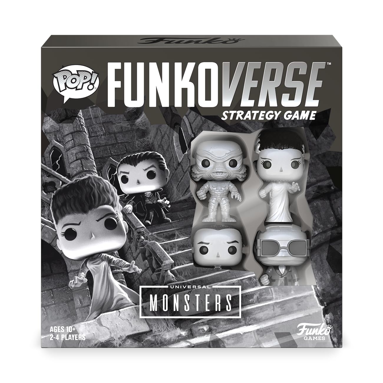 Funko Funkoverse Universal Monsters 4-Pack Strategy Game 5