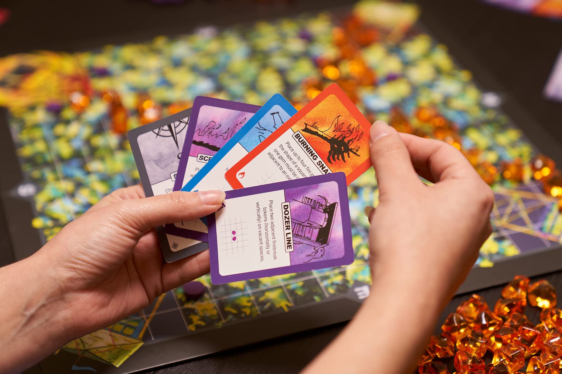 Goliath Games Fire Tower: Fight Fire with Fire Strategy Board Game