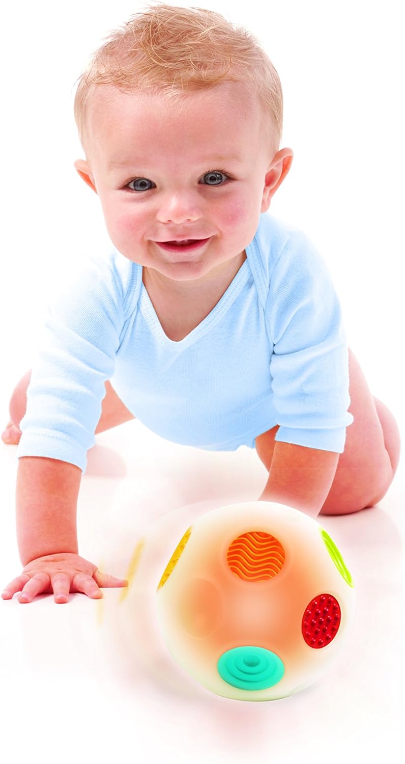 Infantino Sensory Sound and Light Activity Ball - Educational Toy for Babies 9-36 Months 3