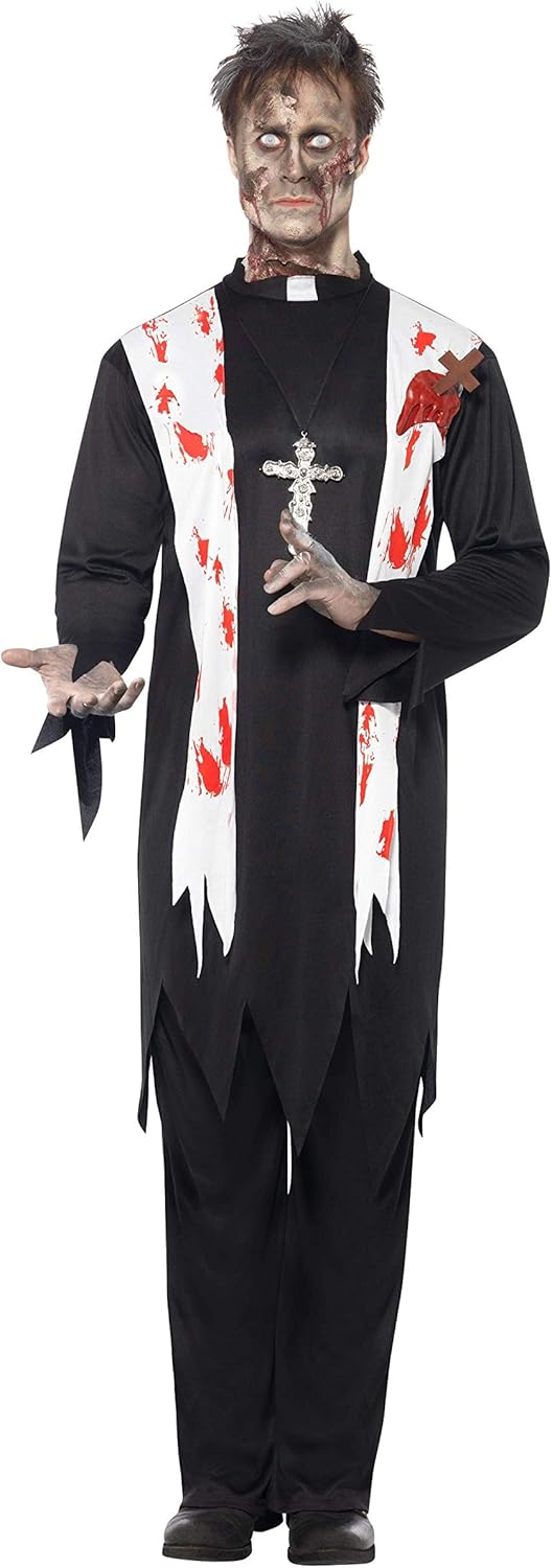 Smiffys Zombie Priest Costume - Adult Men's Size M 5