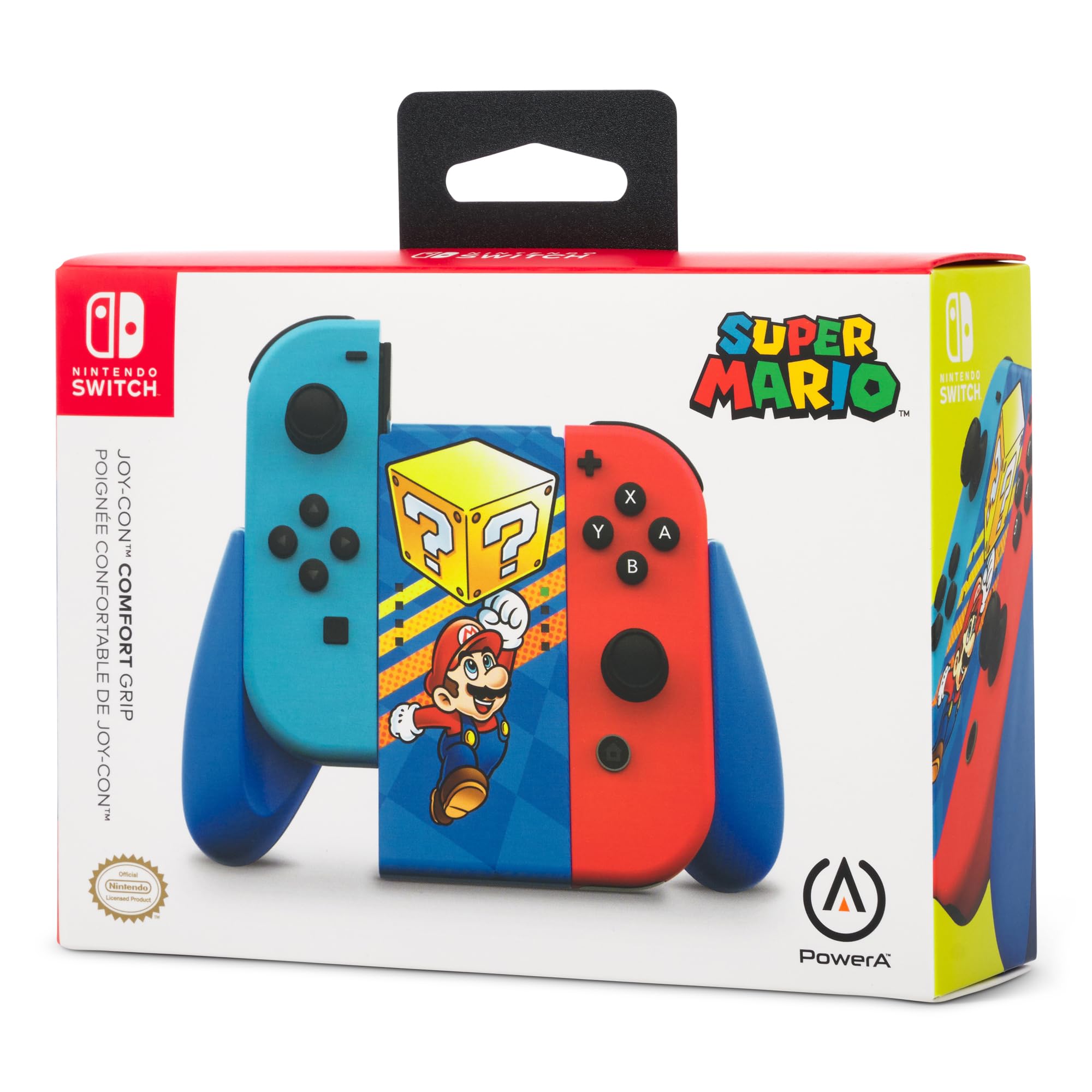 PowerA Joy-Con Comfort Grip für Nintendo Switch OLED-Modell – Mystery Block 4