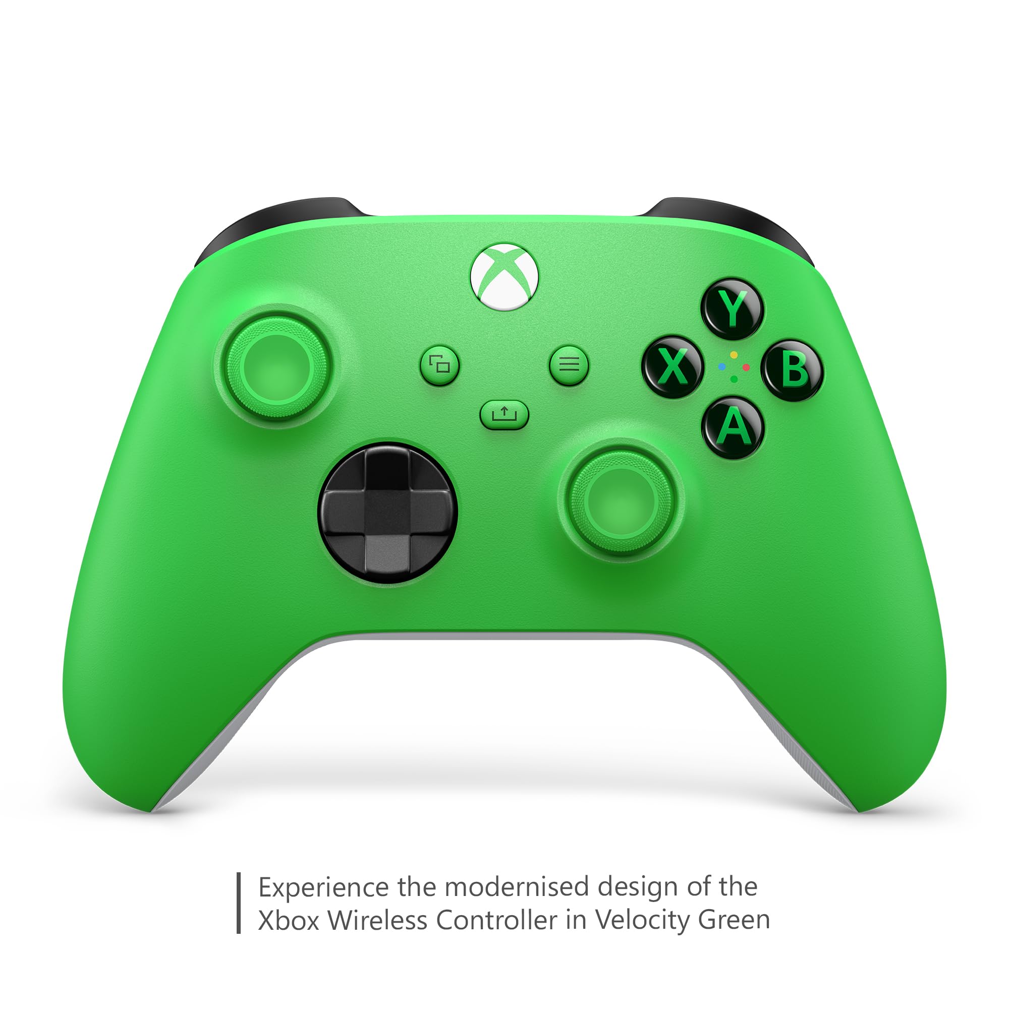 Xbox Wireless Controller – Velocity Green for Xbox Series X|S, Xbox One, Windows, Android