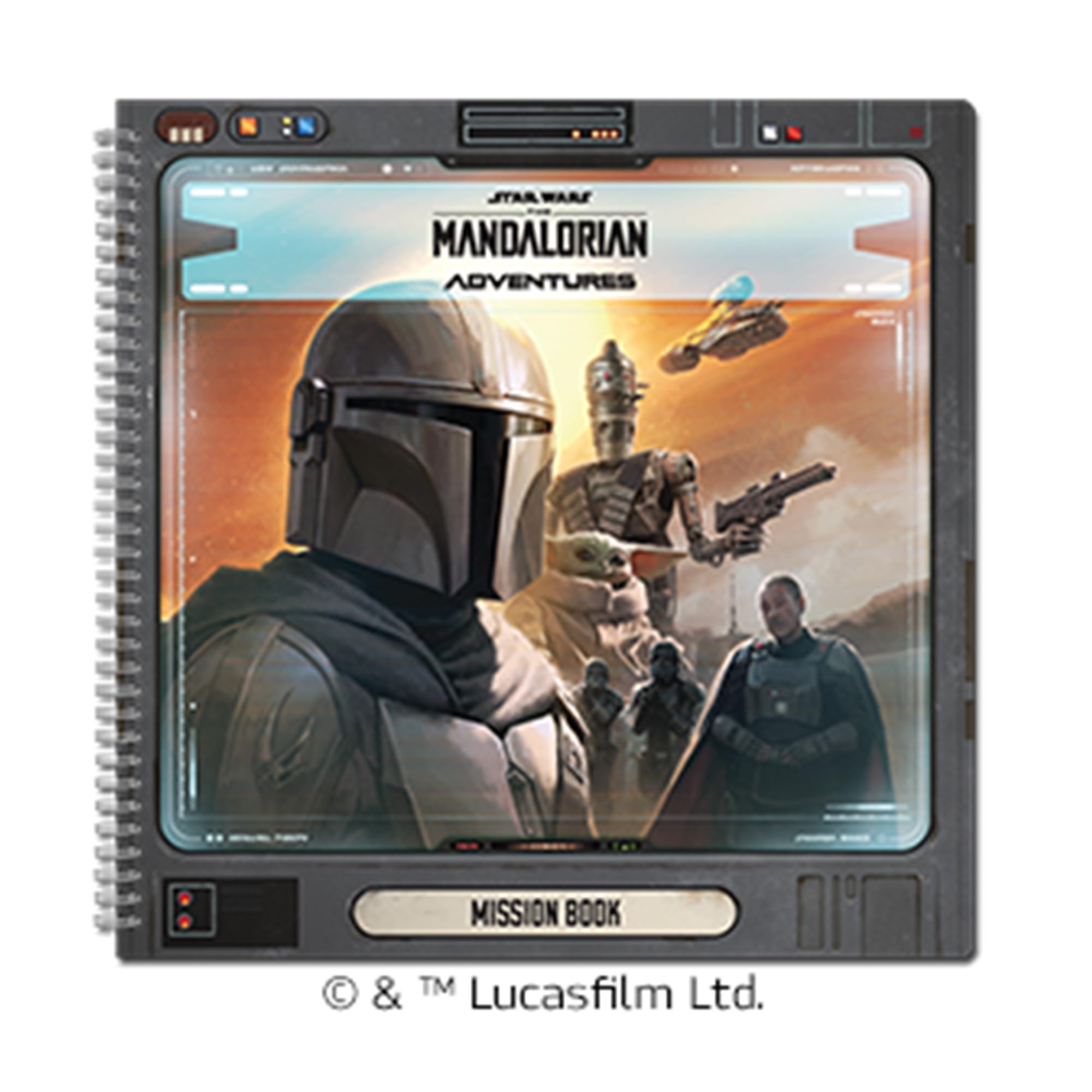 Unexpected Games Star Wars The Mandalorian Adventures Cooperative Board Game UG05 8
