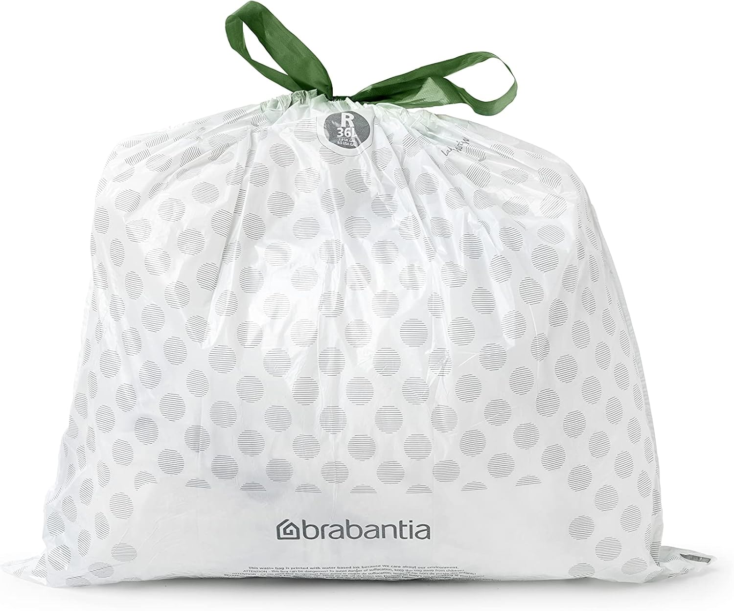 Brabantia PerfectFit Bin Liners - Thick Plastic Trash Bags for 36L Bins (Model 138546) 3