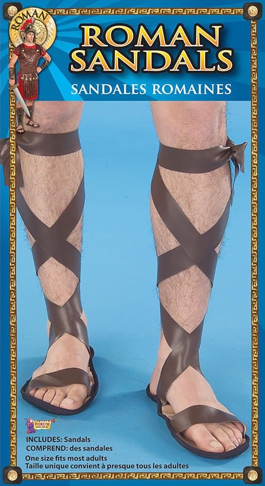 Bristol Novelty Roman Sandals - Adult Size