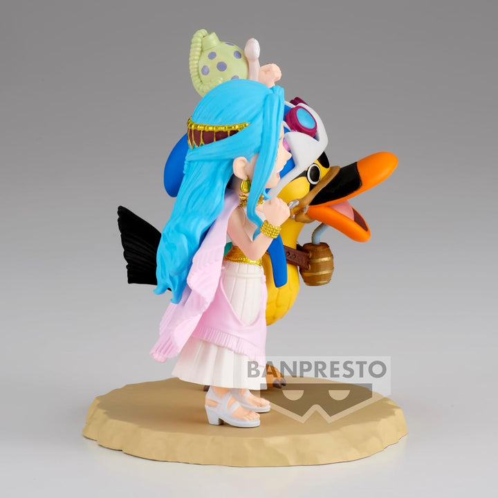 Banpresto World Collectable Log One Piece - Nefeltari Vivi & Karoo Action Figure (BPR89559)