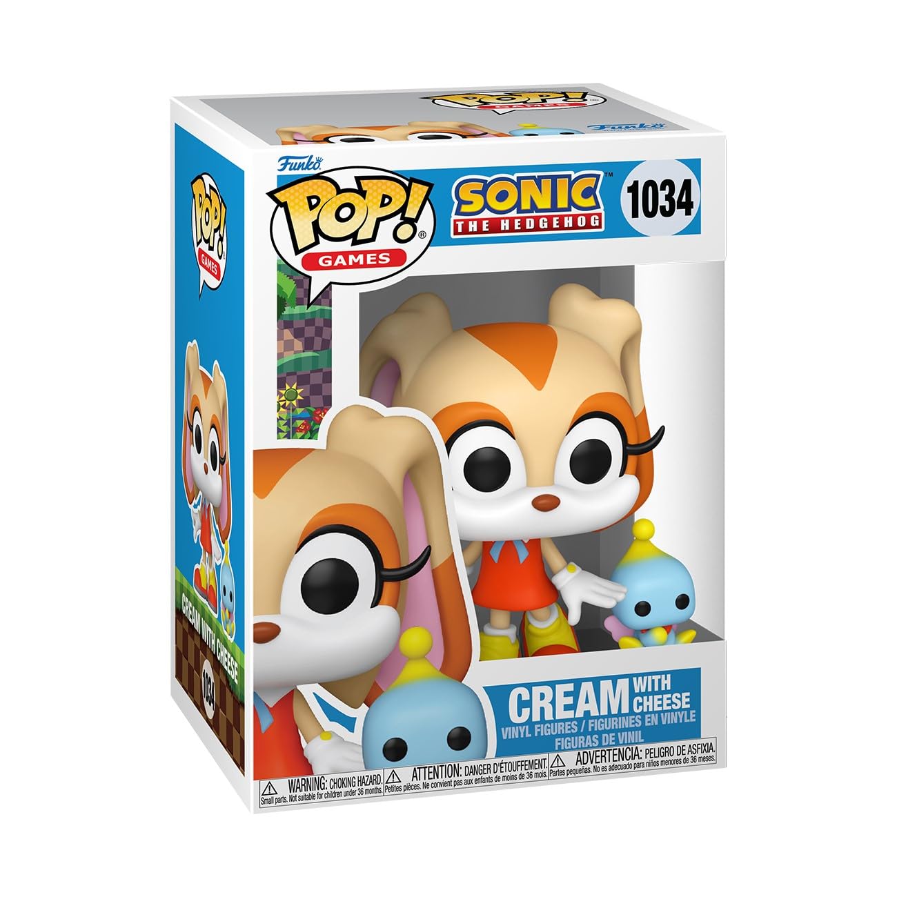 Funko Pop! Sonic the Hedgehog - Cream with Cheese Vinyl Figure 4