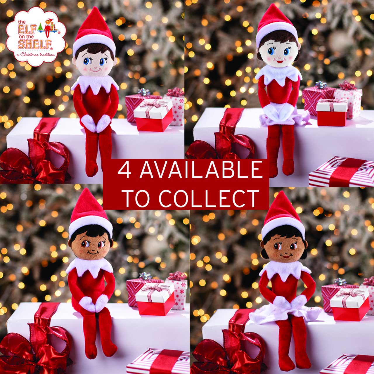 Elf on the Shelf Plushee Pal Snuggler - 12-inch Cuddly Plush Girl Elf 5