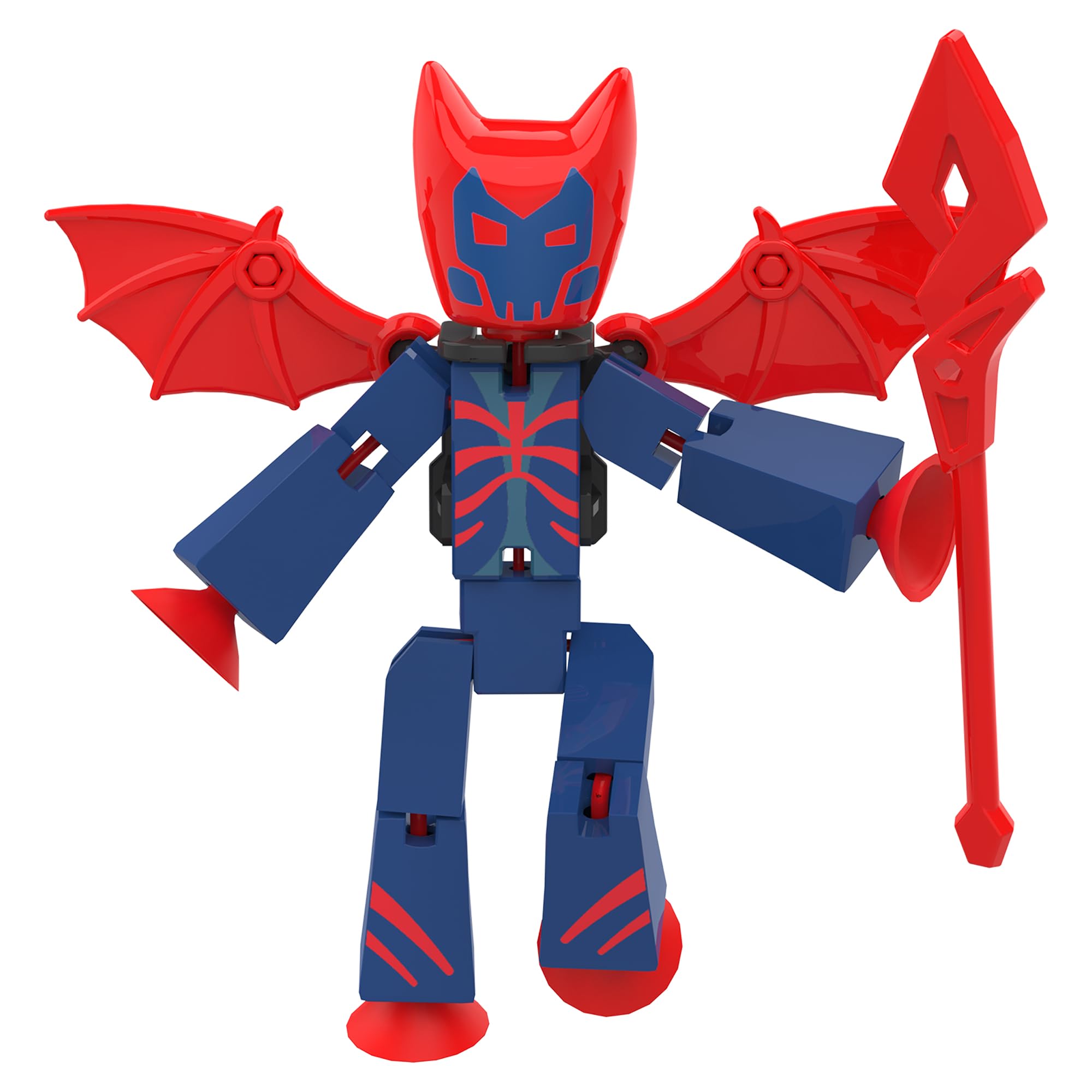 Zing StikBot Legendz 2pk Dominus & Raze Oni - Augmented Reality Action Figures for Kids 4+ 3