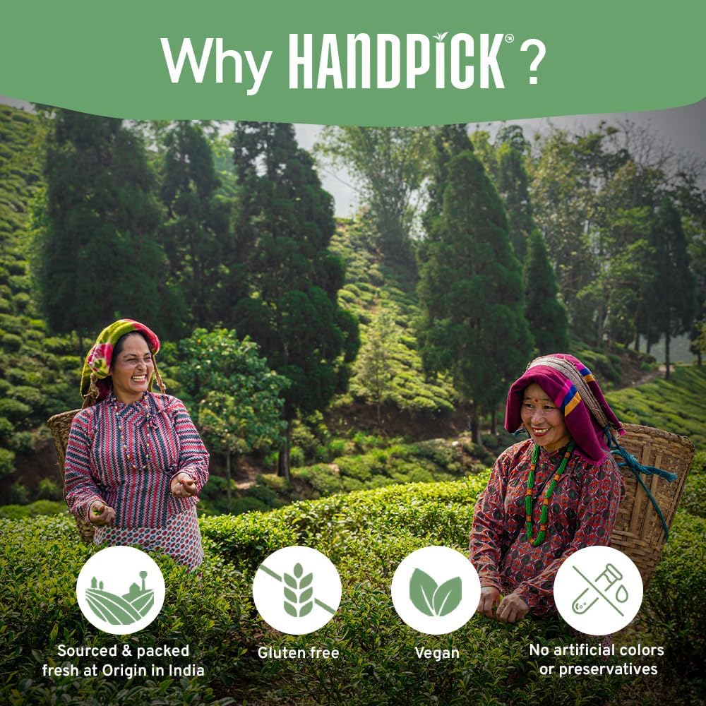 HANDPICK Earl Grey Black Tea Bags (100 Count) - 100% Pure Assam Tea with Bergamot Extract, Citrus Flavor, Brew Hot or Iced 9